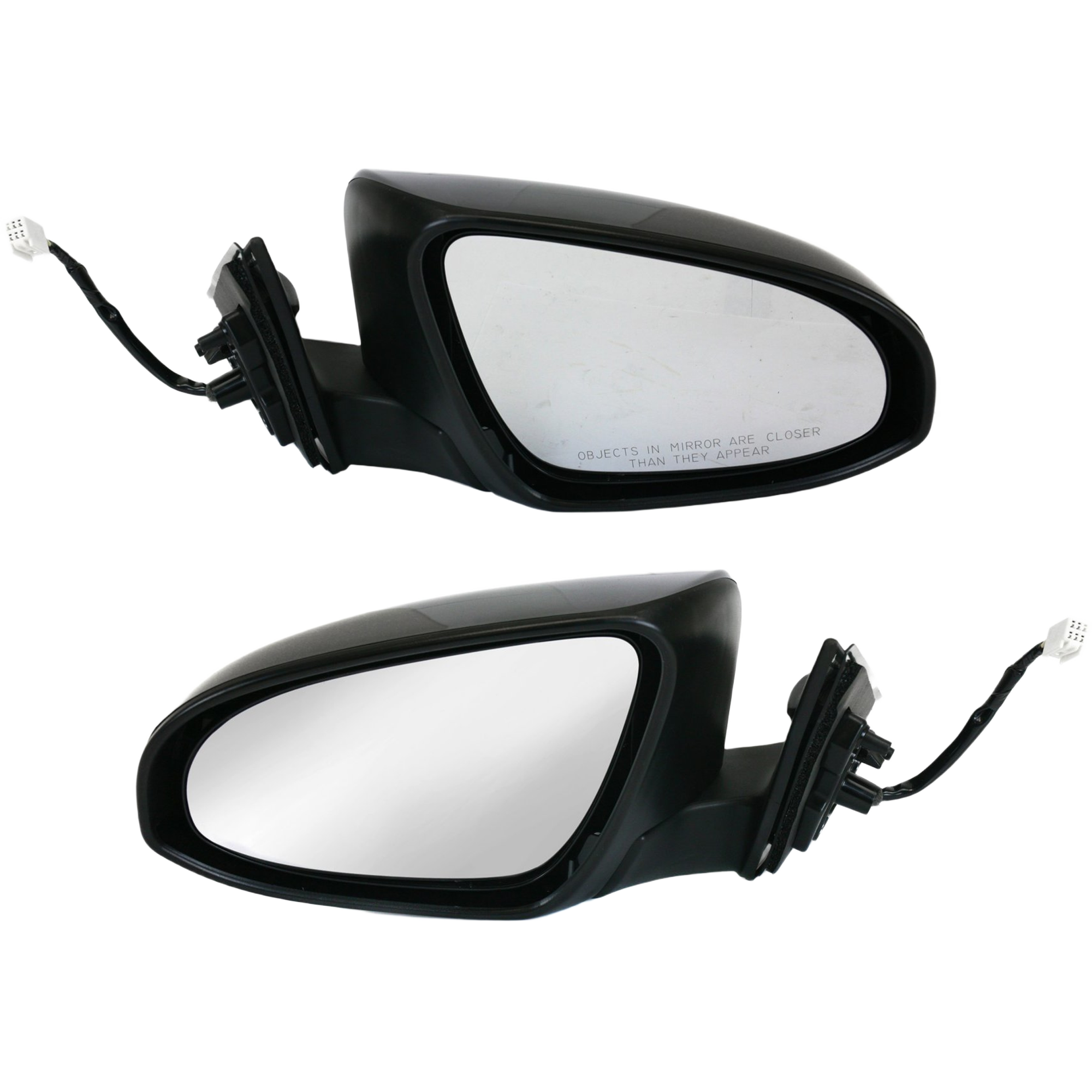 AM CAMRY 12-14 MIRROR RH AND LH Power Manual Folding Heated Paintable No Auto dimming BSD Memory and Signal Light SKU SET JTY145ER Partslink TO1320276 TO1321276 OEM 8790806410 PFM 8790806411-8790