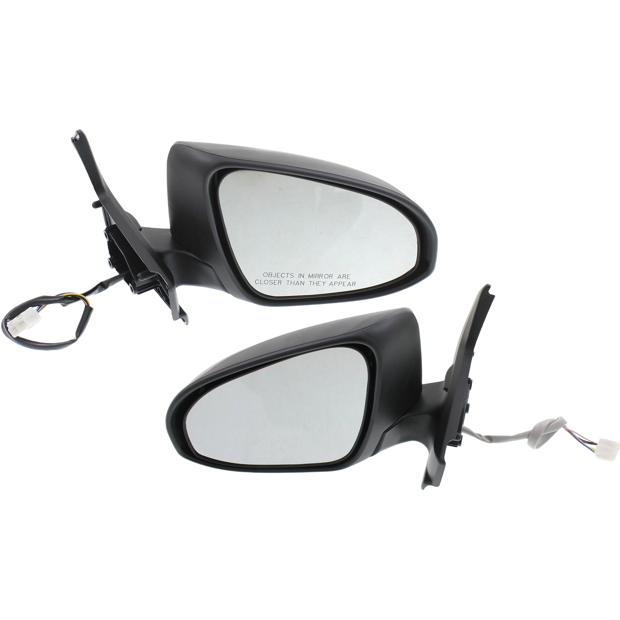 AM PRIUS C 12-19 MIRROR RH AND LH Power Manual Folding Heated Paintable w Signal Light SKU SET JTY158ER S Partslink TO1320298 TO1321298 OEM 8791052E20-8794052E00