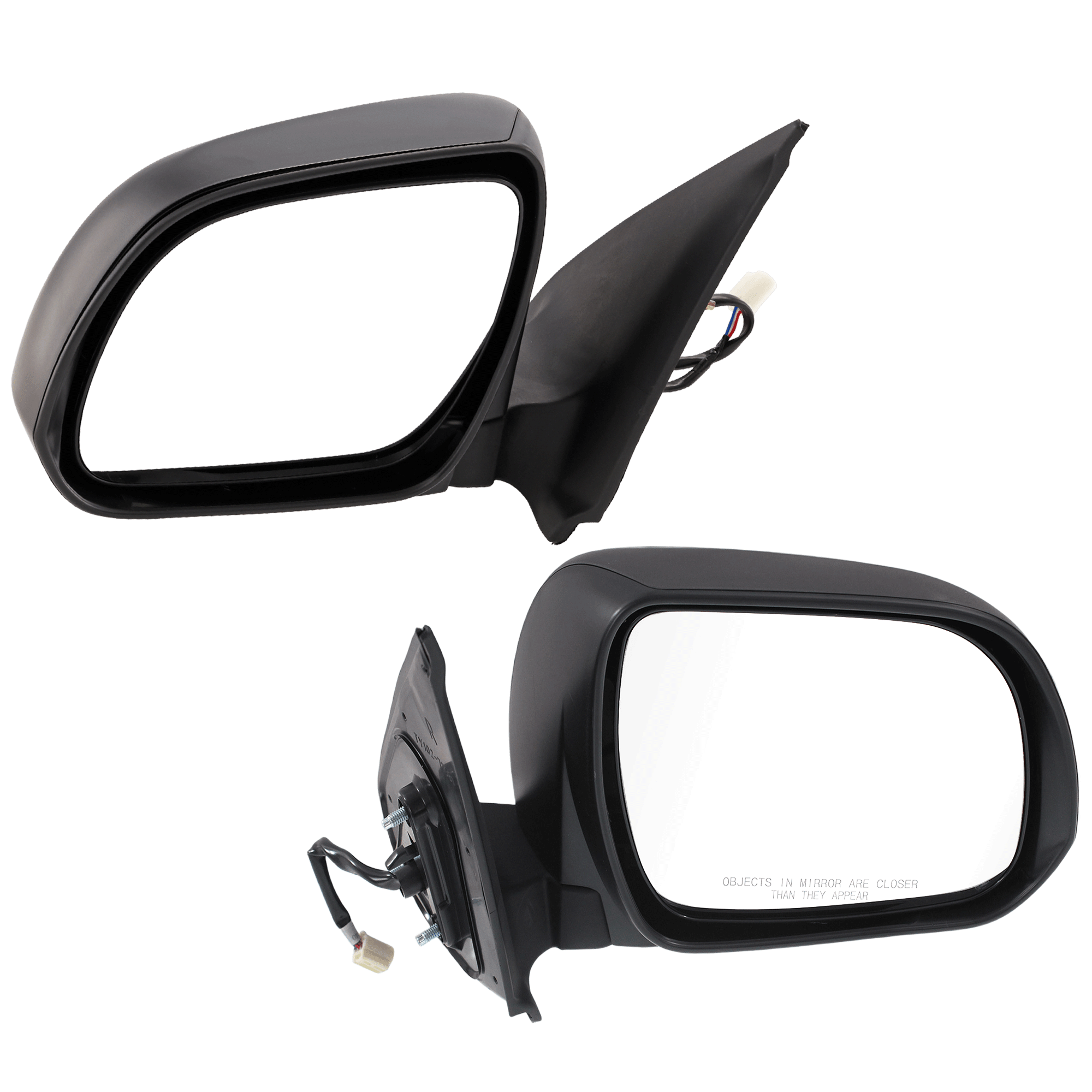 AM TACOMA 12-15 MIRROR RH AND LH Power Manual Folding Non Heated Textured No Signal Light SKU SET JTY168ER Partslink TO1320282 TO1321282 OEM 8791004201 PFM 8794004200 PFM