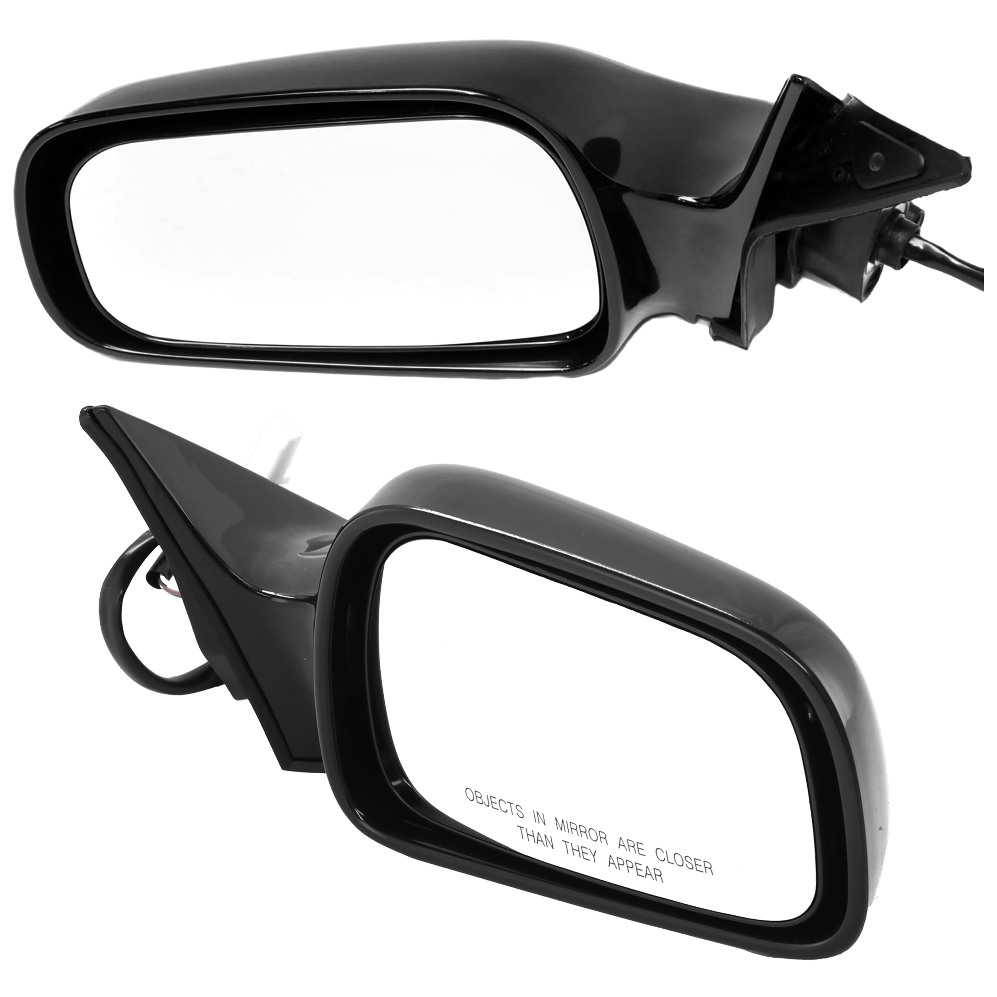 AM CAMRY 92-96 MIRROR RH AND LH Power Non Folding Non Heated Paintable No Auto dimming BSD Memory and Signal Light SKU SET JTY172ER Partslink TO1320138 TO1321138 OEM 8791006030C0-8791033040C0-8794