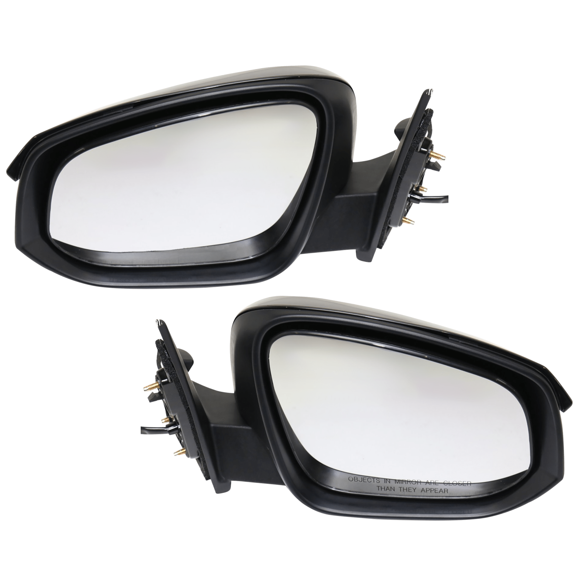 AM HIGHLANDER 14-18 MIRROR RH AND LH Power Manual Folding Non Heated Paintable w Signal Light No BSD and Memory Hybrid Models 14-17 SKU SET JTY173ER S Partslink TO1320319 TO1321319 OEM 879100E130 PFM 879400E120 PFM