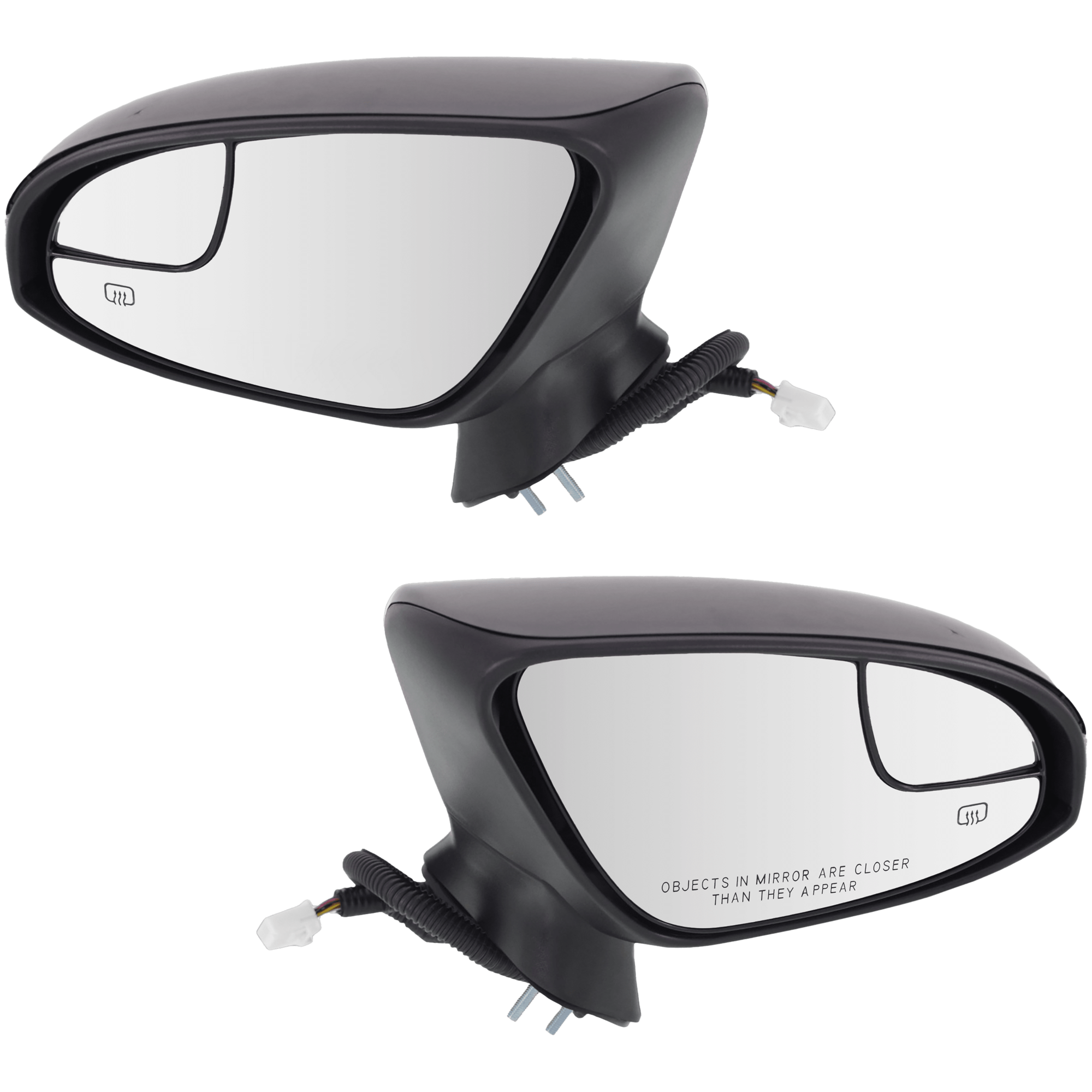 AM VENZA 13-13 MIRROR RH AND LH Power Manual Folding Heated Paintable w Memory Puddle Light and Signal Light SKU SET JTY182ER S Partslink TO1320351 TO1321351 OEM 879100T050C0-879400T050C0