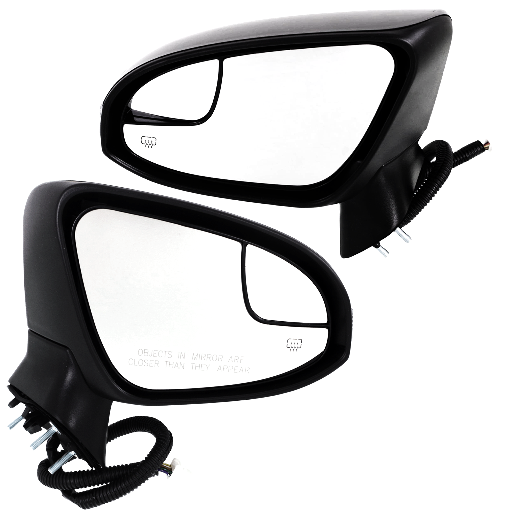 AM VENZA 14-14 MIRROR RH AND LH Power Power Folding Heated Paintable w Memory Puddle Light and Signal Light SKU SET JTY183ER S Partslink TO1320329 TO1321329 OEM 879100T071C0-879400T072C0