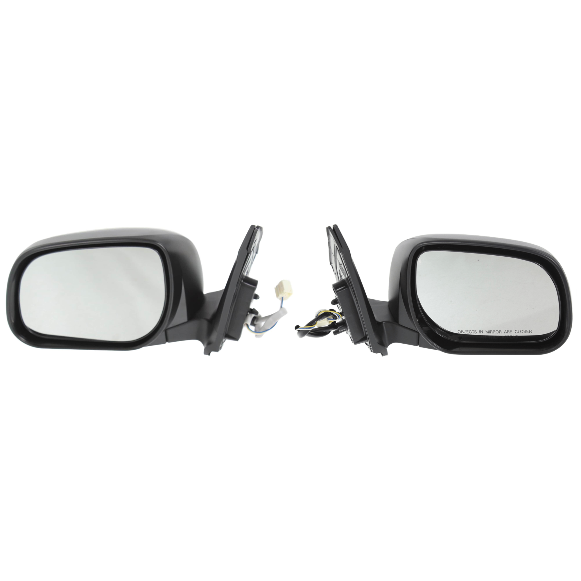 AM RAV4-09-12 MIRROR RH AND LH Power Manual Folding Non Heated Textured No Signal Light North America Built Vehicle SKU SET JTY188ER Partslink TO1320272 TO1321272 OEM 879080R010 PFM 879090R010 PFM