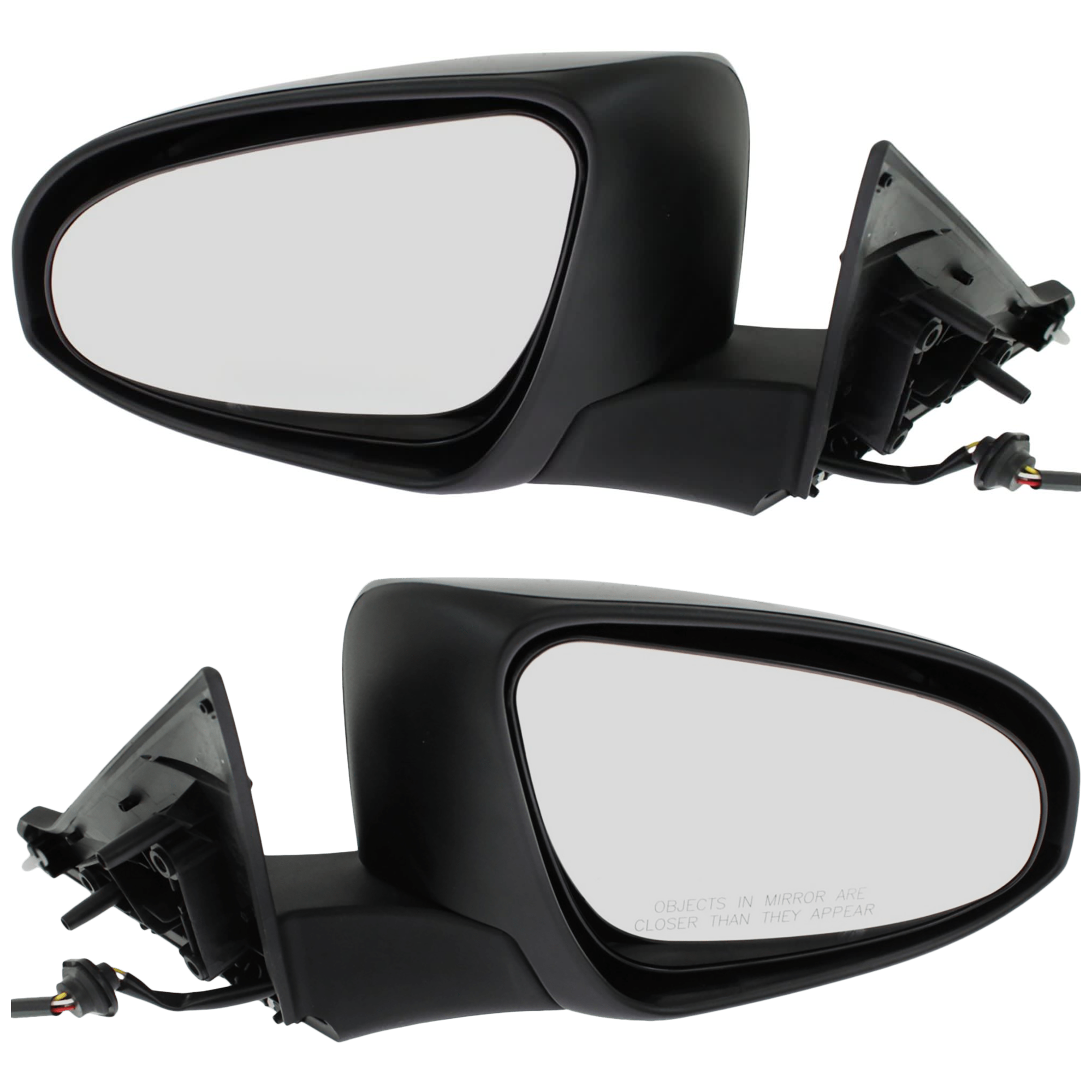 AM CAMRY 16-17 MIRROR RH AND LH Power Manual Folding Heated Paintable No Auto dimming BSD Memory and Signal Light SKU SET JTY190ER Partslink TO1320363 TO1321363 OEM 8790106041 PFM 8791506060C0-87