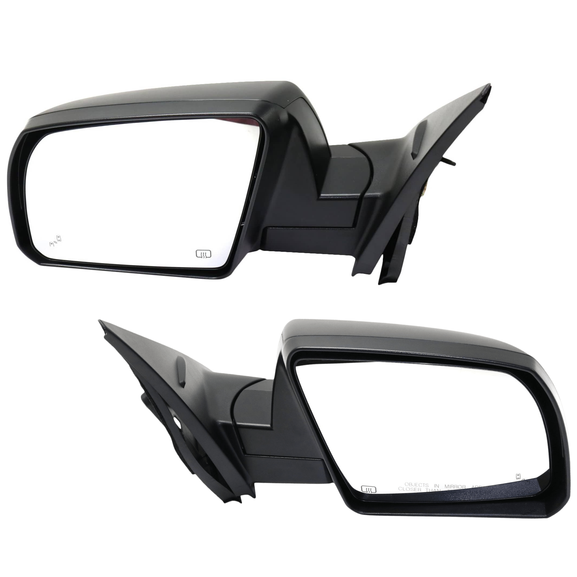 AM TUNDRA 14-21 MIRROR RH AND LH Non Towing Power Manual Folding Heated Textured No Signal Light w Blind Spot Detection in Glass w Lane Change Assist SKU SET JTY209ER Partslink TO1320303 TO1321303 OEM 879100C400-879100C440 PFM 8794