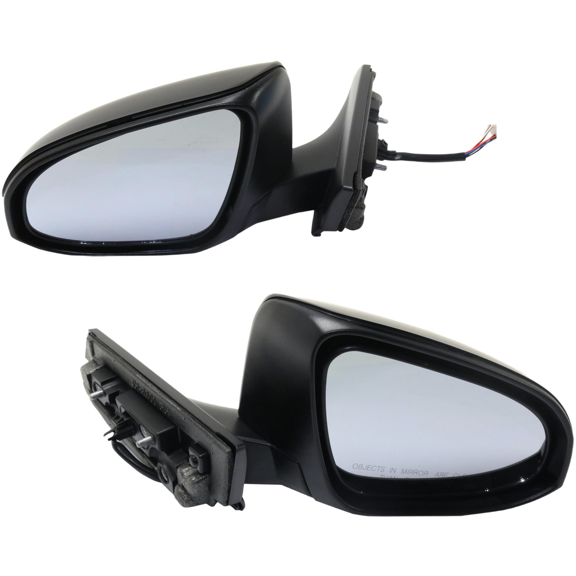 AM C HR 18-22 MIRROR RH AND LH Power Manual Folding Heated Paintable w In housing Signal Light No Auto dimming BSD and Memory SKU SET JTY215ER S Partslink TO1320376 TO1321376 OEM 87910F4040 PFM 879150F911-8794