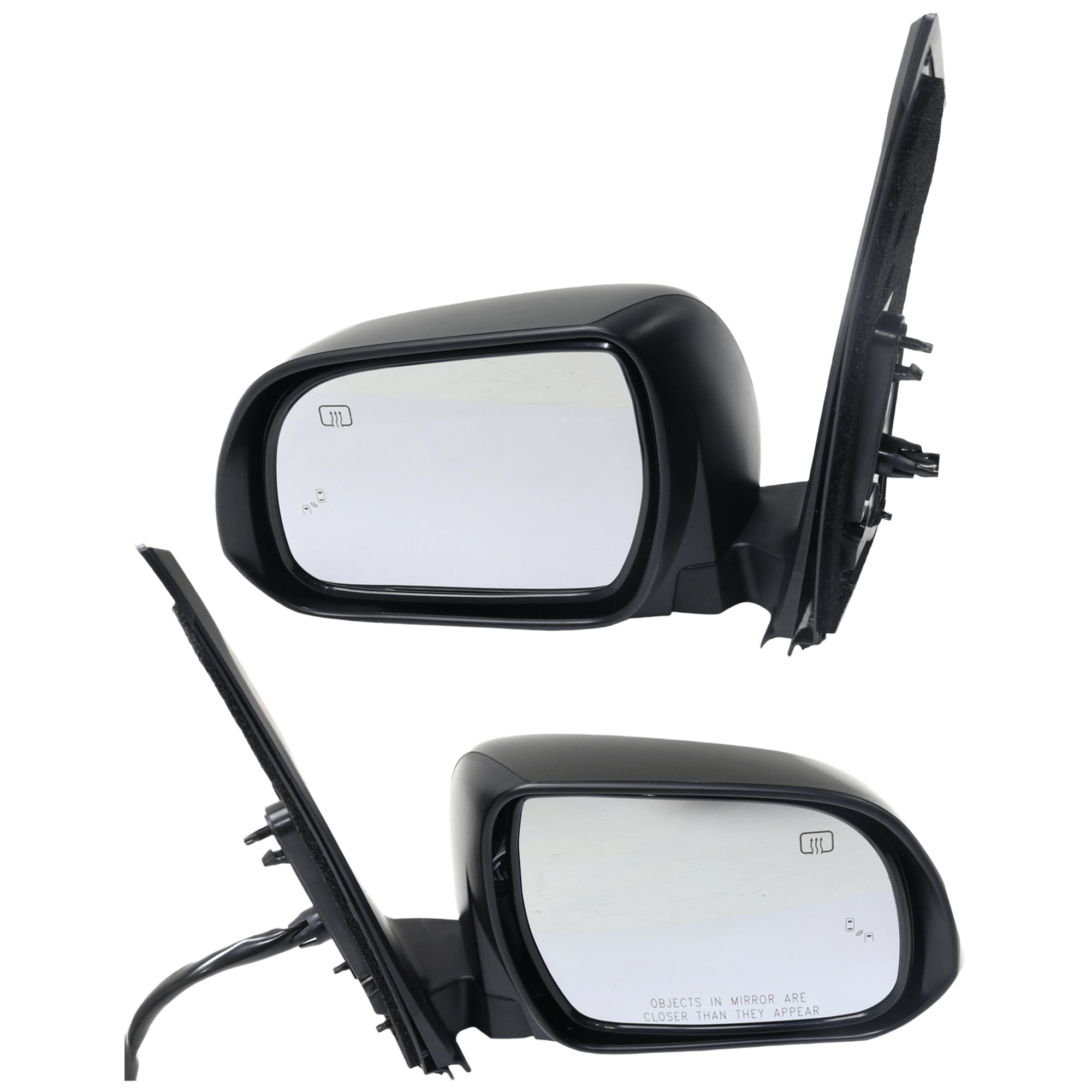 AM SIENNA 13-17 MIRROR RH AND LH Power Power Folding Heated Paintable w BSD Memory Puddle Light and Signal Light SKU SET JTY216ER S Partslink TO1320327 TO1321327 OEM 8791008122-8794008122