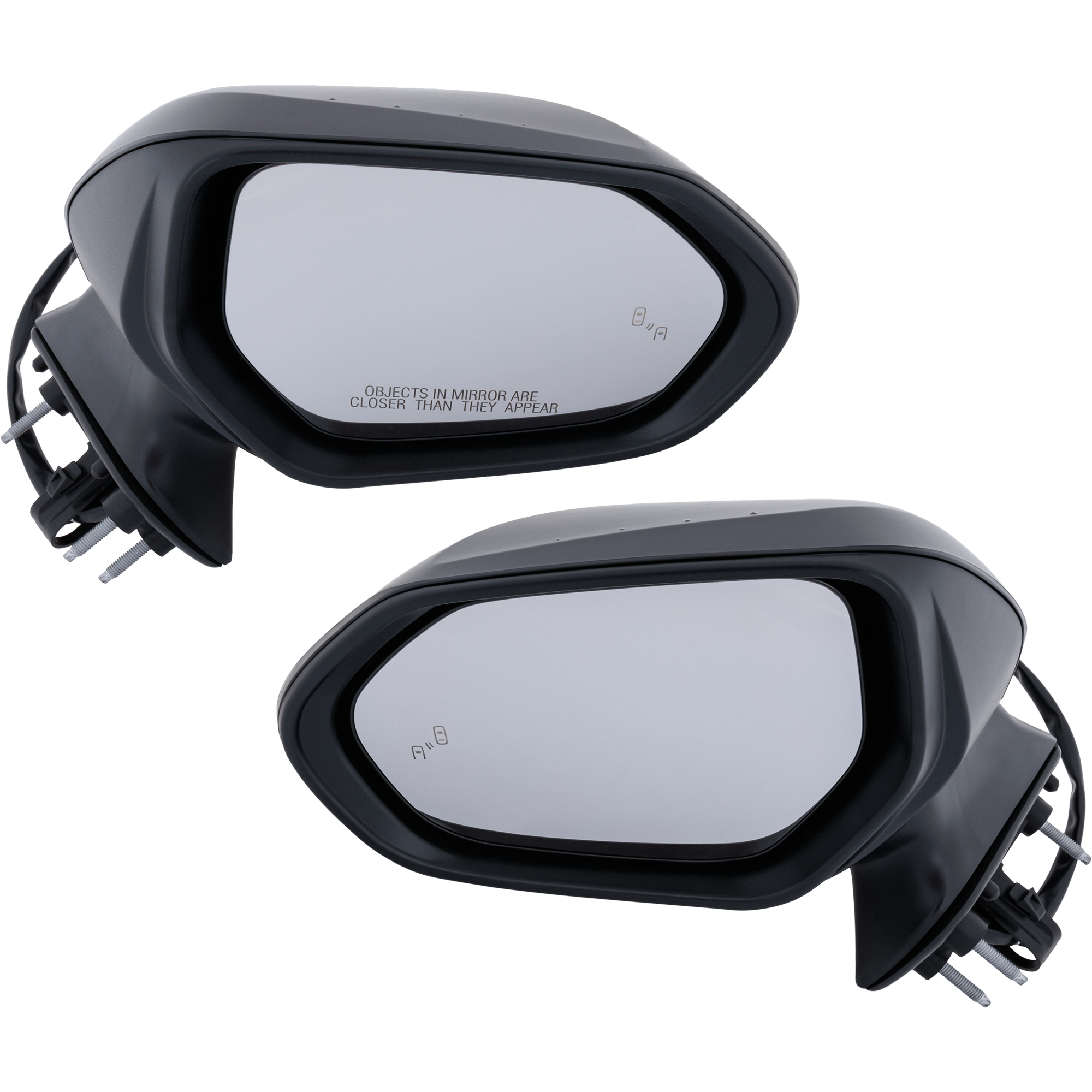 AM AVALON 19-22 MIRROR RH AND LH Power Manual Folding Heated Paintable w BSD in Glass and In housing Signal Light No Auto dimming and Memory SKU SET JTY221ER S Partslink TO1320404 TO1321404 OEM 8791007190 PFM 8794007190 PFM
