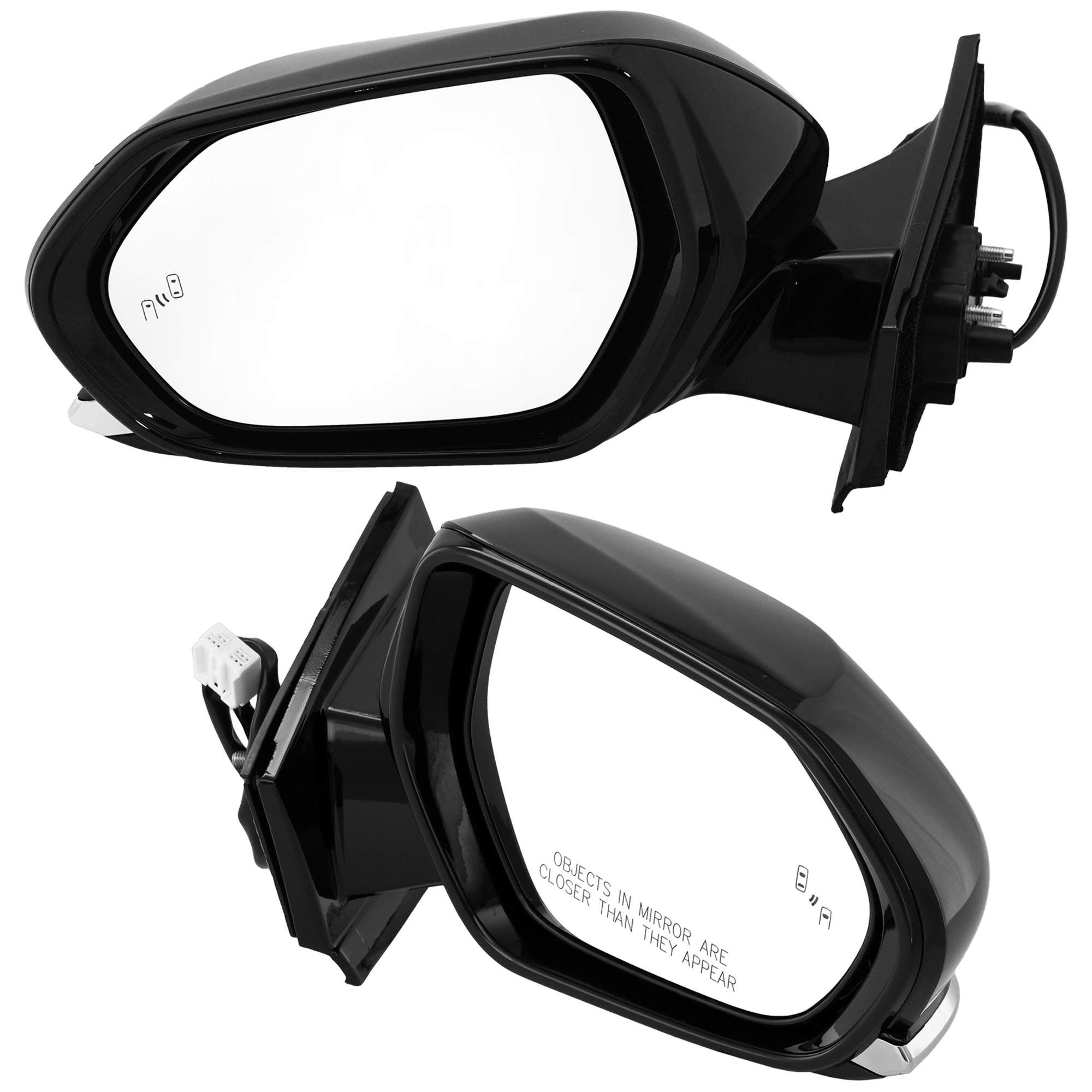 AM PRIUS 16-20 PRIUS PRIME 17-20 MIRROR RH AND LH Power Manual Folding Heated Paintable. w BSD SKU SET JTY241ER Partslink TO1320357 TO1321357 OEM 8791047420-8794047410