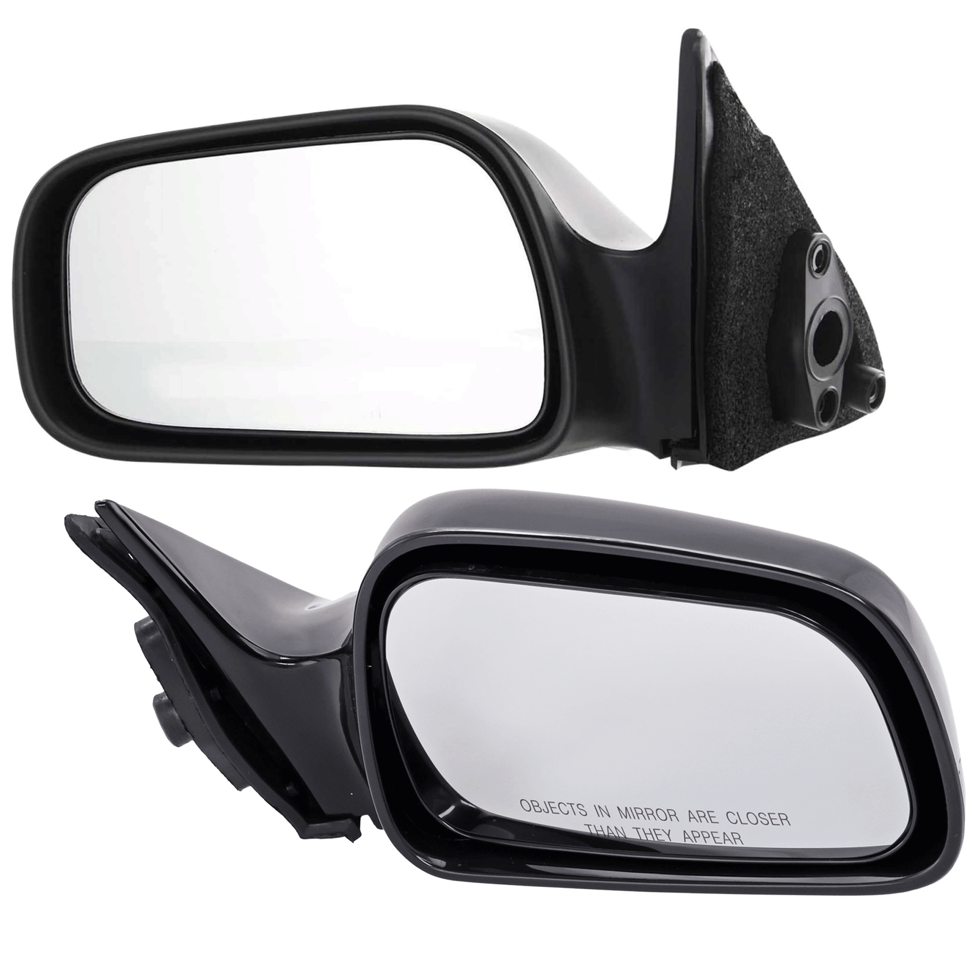 AM CAMRY 92-96 MIRROR RH AND LH Manual Adjust Non Folding Non Heated Paintable No Auto dimming BSD Memory and Signal Light SKU SET JTY24R Partslink TO1320114 TO1321114 OEM 8791006040-8794006010