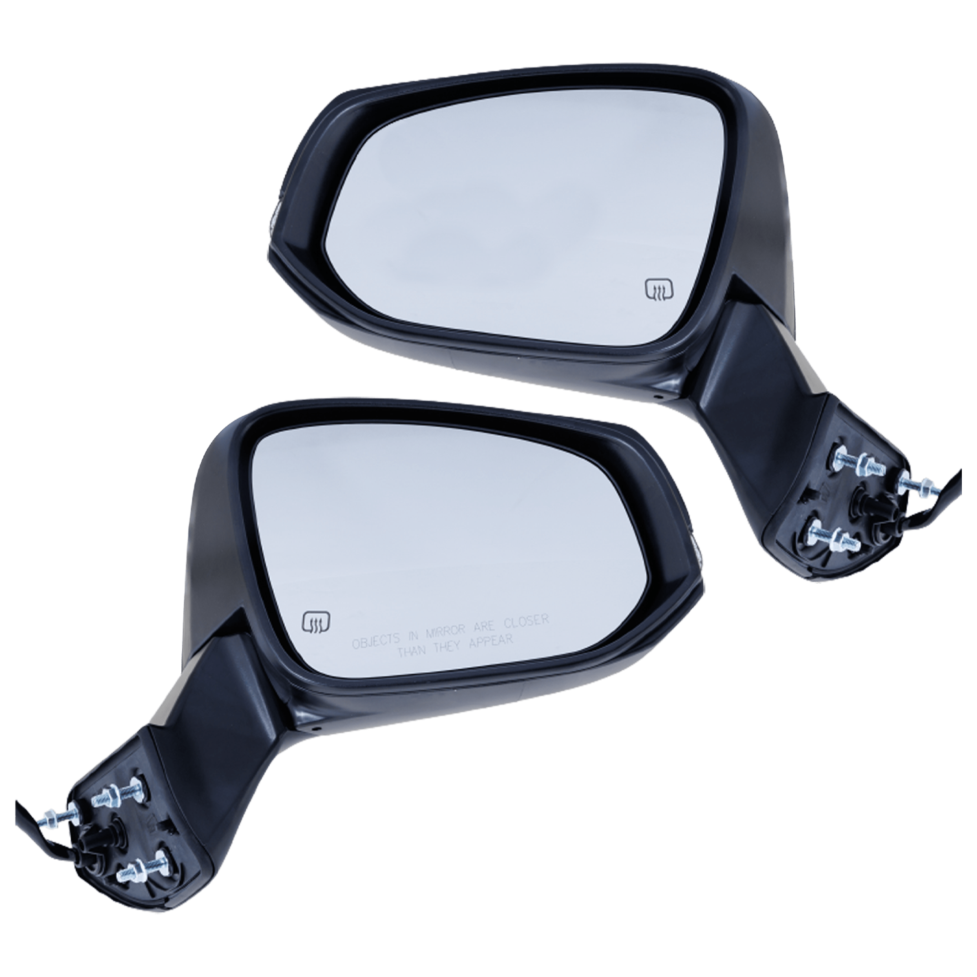 AM HIGHLANDER 20-23 MIRROR RH AND LH Power Manual Folding Heated Paintable w In housing Signal Light No Memory Puddle Light Auto Dimming Blind Spot Feature Side View Camera SKU SET JTY256ER S Partslink TO1320414 TO1321414 OEM 879100E360-879150E070C0-879400