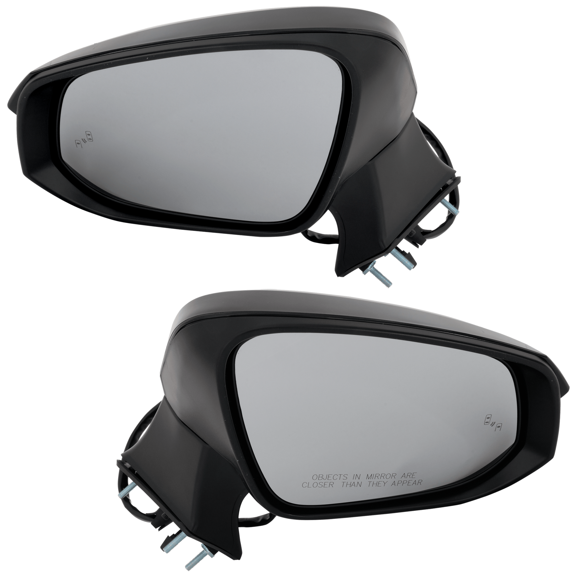 AM VENZA 21-24 MIRROR RH AND LH Power Power Folding Heated Paintable w Turn Signal Light Puddle Light BSD No Memory Auto Dimming SKU SET JTY264ER S Partslink TO1320439 TO1321439 OEM 8791048B40-8791548040C0-879404