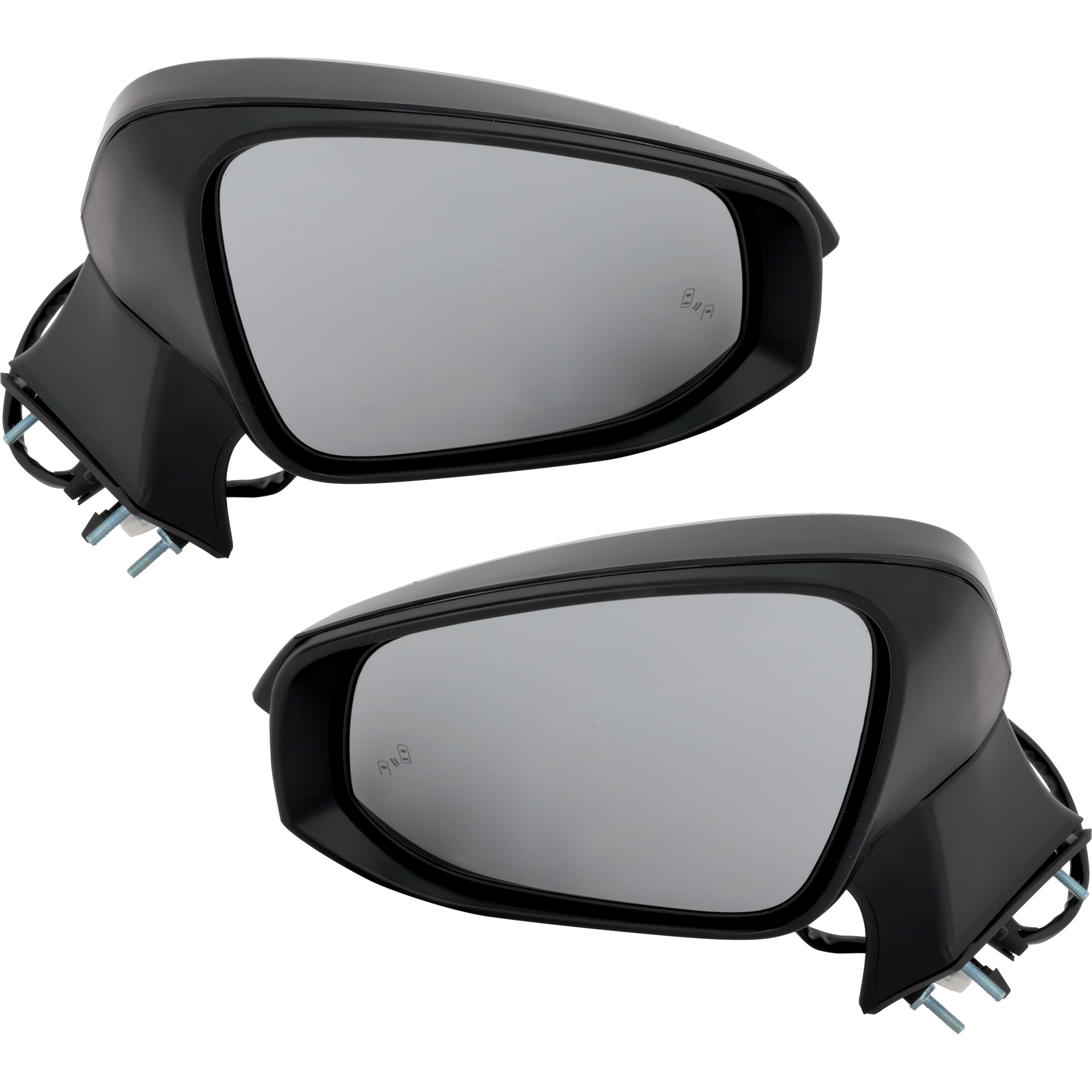 AM TUNDRA 22-24 MIRROR RH AND LH Power Power Folding Heated Paintable w Signal Memory Blind Spot Detection No Puddle Light Auto Dimming and Side View Camera To 4-22 From 5-22 SKU SET JTY269ER S Partslink TO1320437 TO1321437 OEM 879100C681 PFM 879400C681 PFM