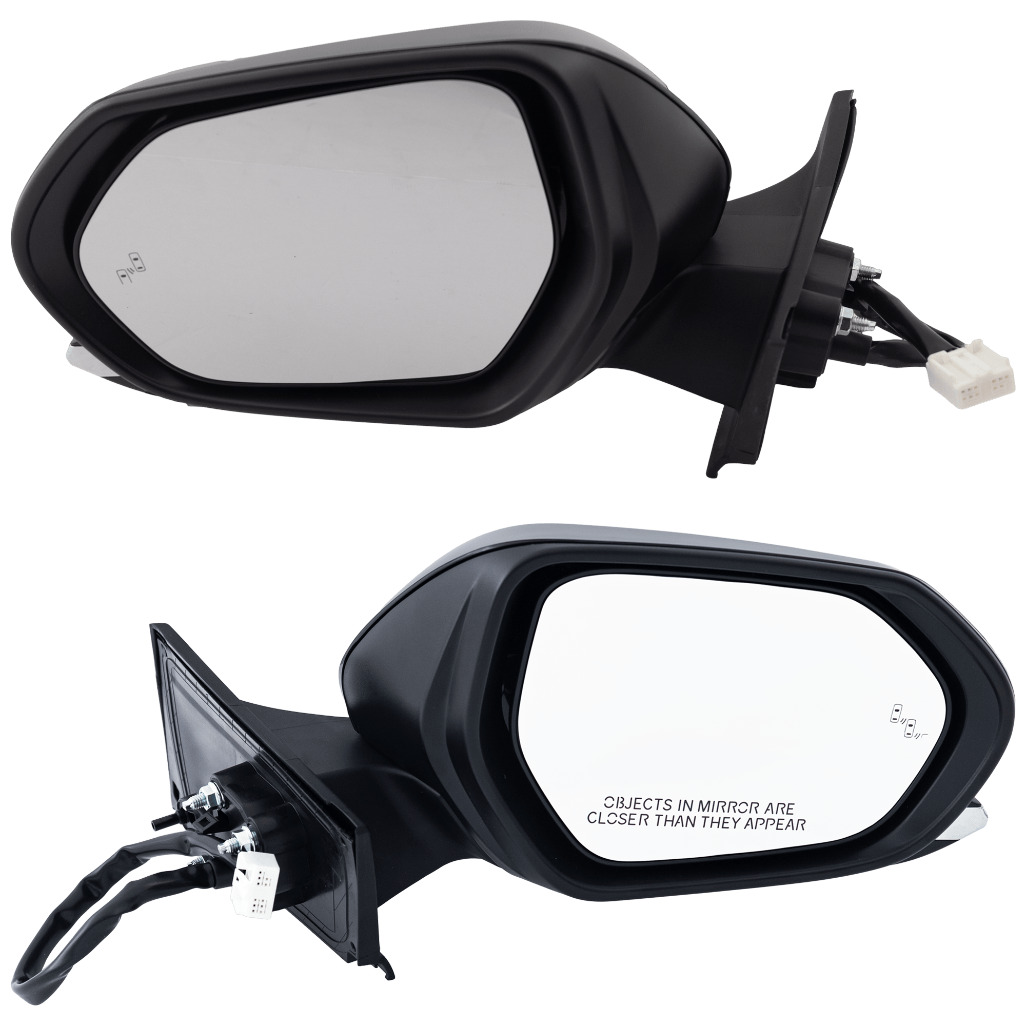 AM PRIUS PRIUS PRIME 21-22 MIRROR RH AND LH Power Manual Folding Heated Paintable w BSD No Auto dimming Signal Light Memory and Puddle Light SKU SET JTY298ER Partslink TO1320428 TO1321428 OEM 8791047650 PFM 8794047630 PFM
