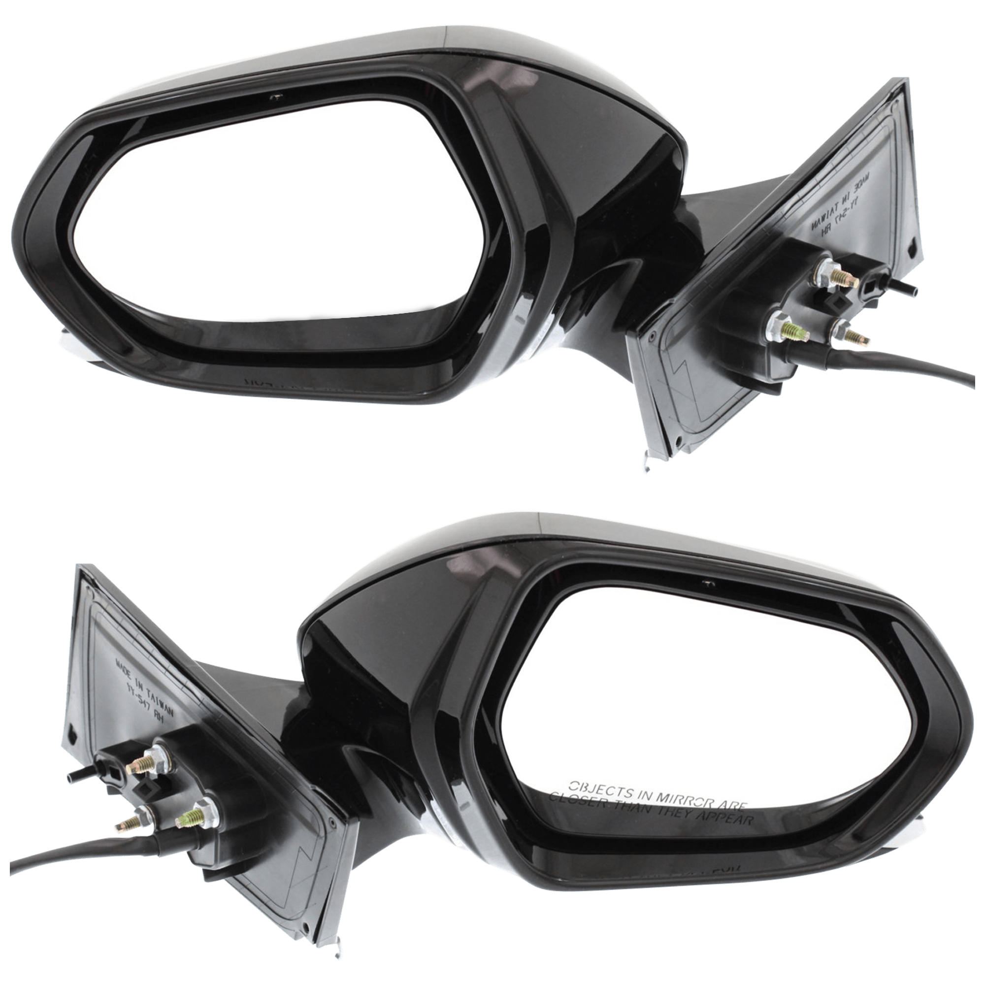 AM PRIUS 16-20 PRIUS PRIME 17-20 MIRROR RH AND LH Power Manual Folding Heated Paintable No BSD SKU SET JTY33ER Partslink TO1320355 TO1321355 OEM 8791047530 PFM 8794047530 PFM