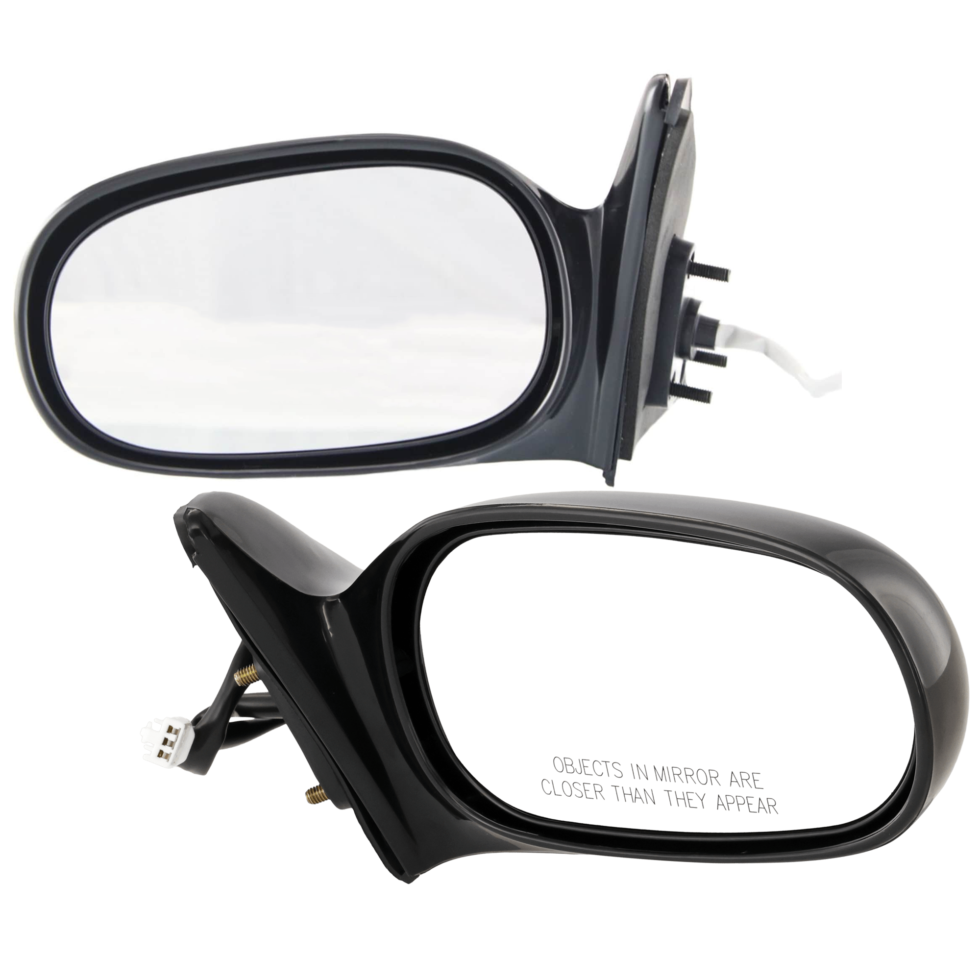 AM COROLLA PRIZM 98-02 MIRROR RH AND LH Power Non Folding Non Heated Paintable No Auto dimming BSD Memory and Signal Light Corolla LE Model SKU SET JTY37ER Partslink TO1320129 GM1320229 TO1321129 GM1321229 OEM 8791002190C0-94857543-87940021