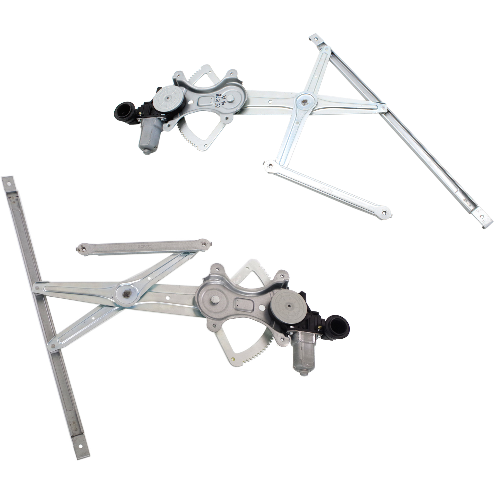 AM AVALON 05-12 FRONT WINDOW REGULATOR RH AND LH Power w Motor SKU SET JTY462901 Partslink TO1350191 TO1351191 OEM 69801AC020 PFM 69802AC020 PFM