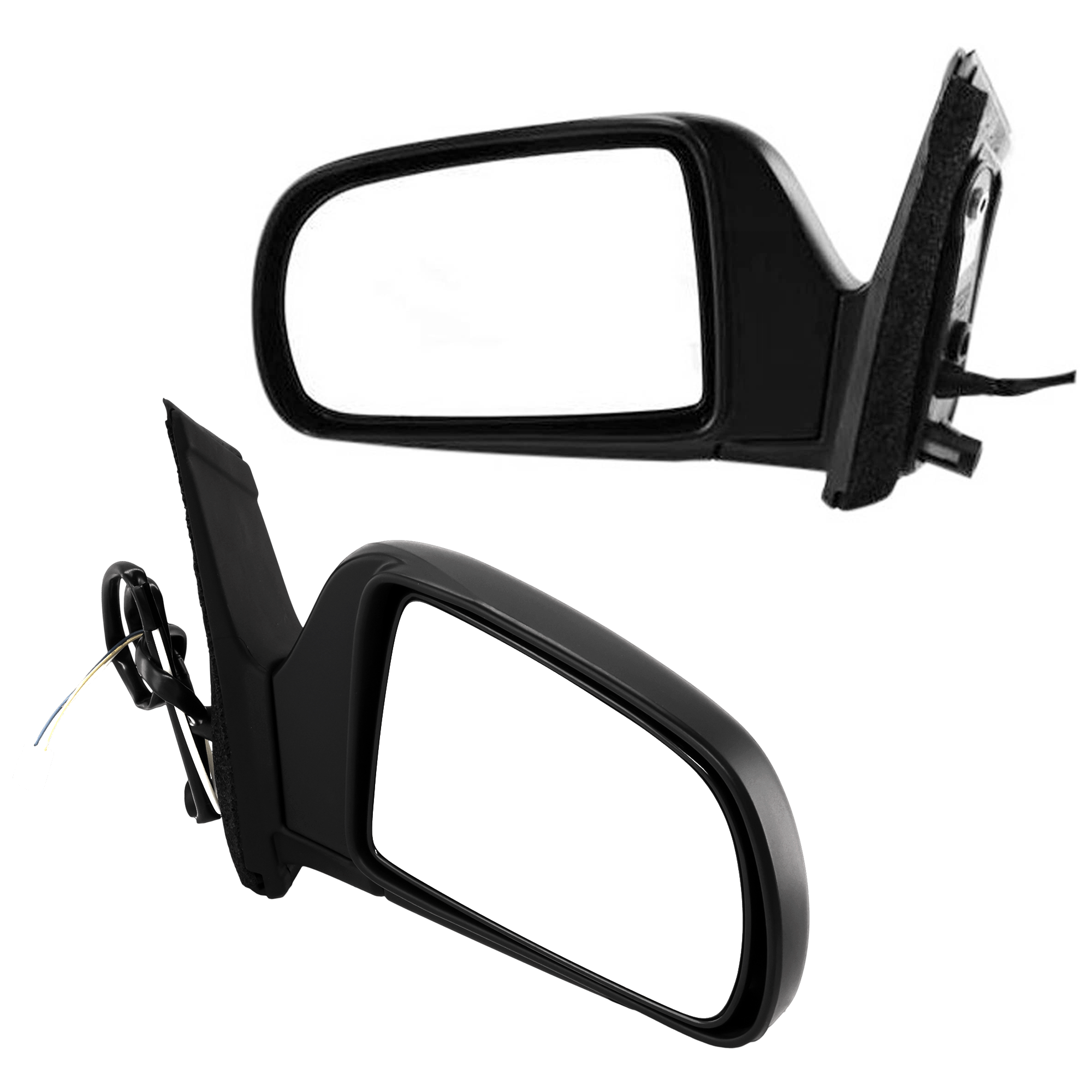 AM SIENNA 98-03 MIRROR RH AND LH Power Manual Folding Non Heated Paintable LE Models SKU SET JTY50ER Partslink TO1320128 TO1321128 OEM 8791008041-8794008040
