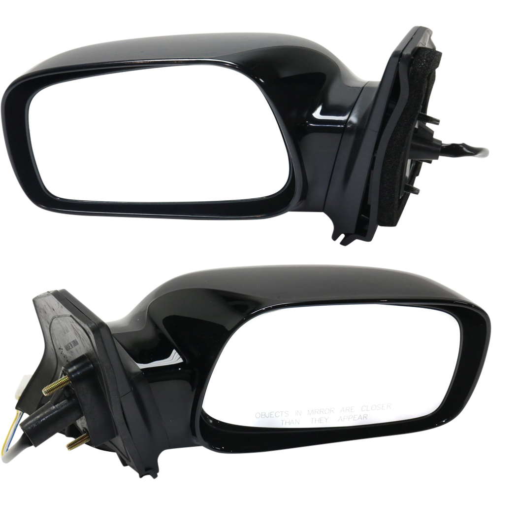 AM COROLLA 03-08 MIRROR RH AND LH Power Non Folding Non Heated Black No Auto dimming BSD Memory and Signal Light SKU SET JTY55ER Partslink TO1320179 TO1320178 TO1321179 TO1321178 OEM 8791002915-8791002380-87940029