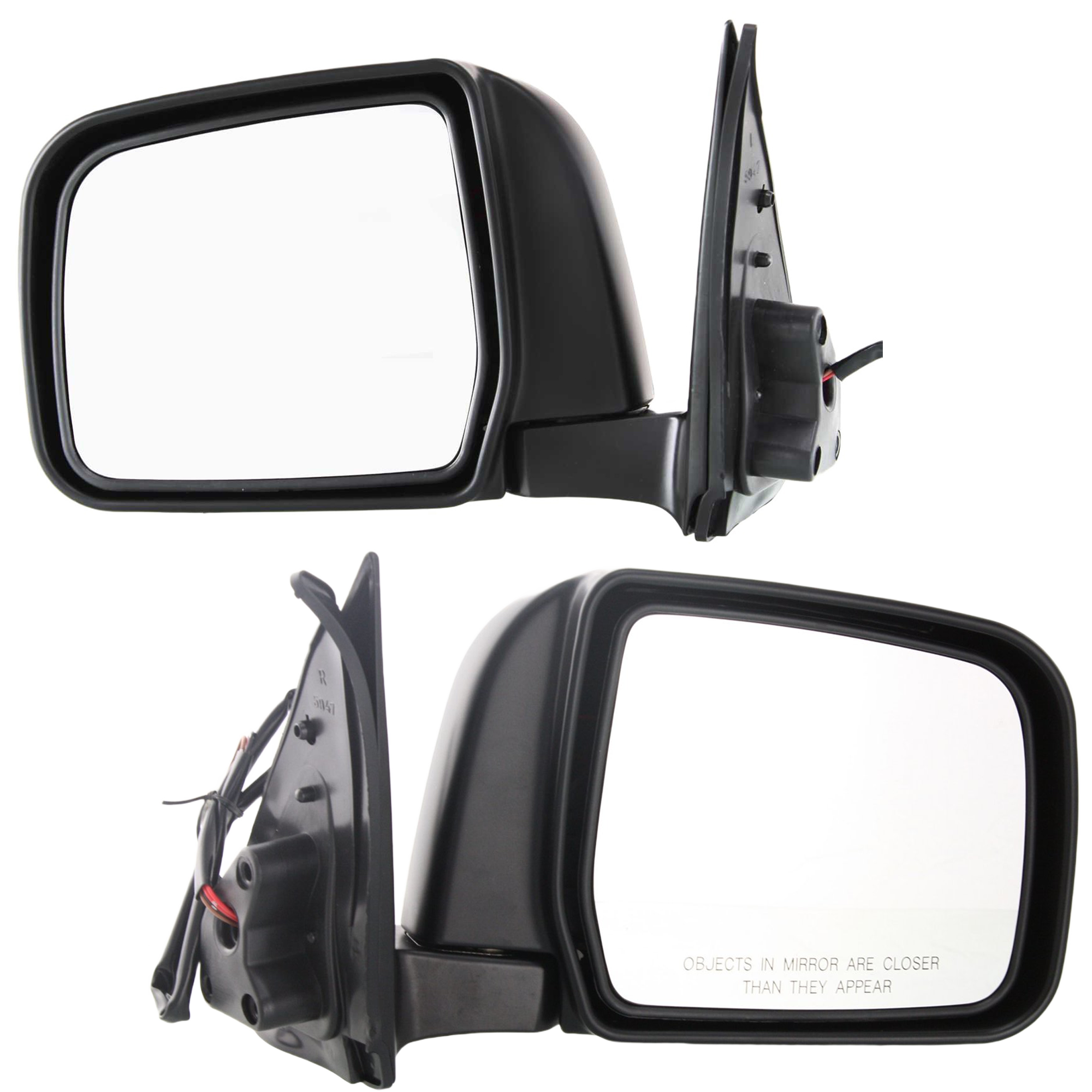 AM 4RUNNER 97-98 MIRROR RH AND LH Power Manual Folding Non Heated Paintable No Auto dimming BSD Memory and Signal Light SKU SET JTY56ER Partslink TO1320183 TO1321183 OEM 8791035370-8794035340