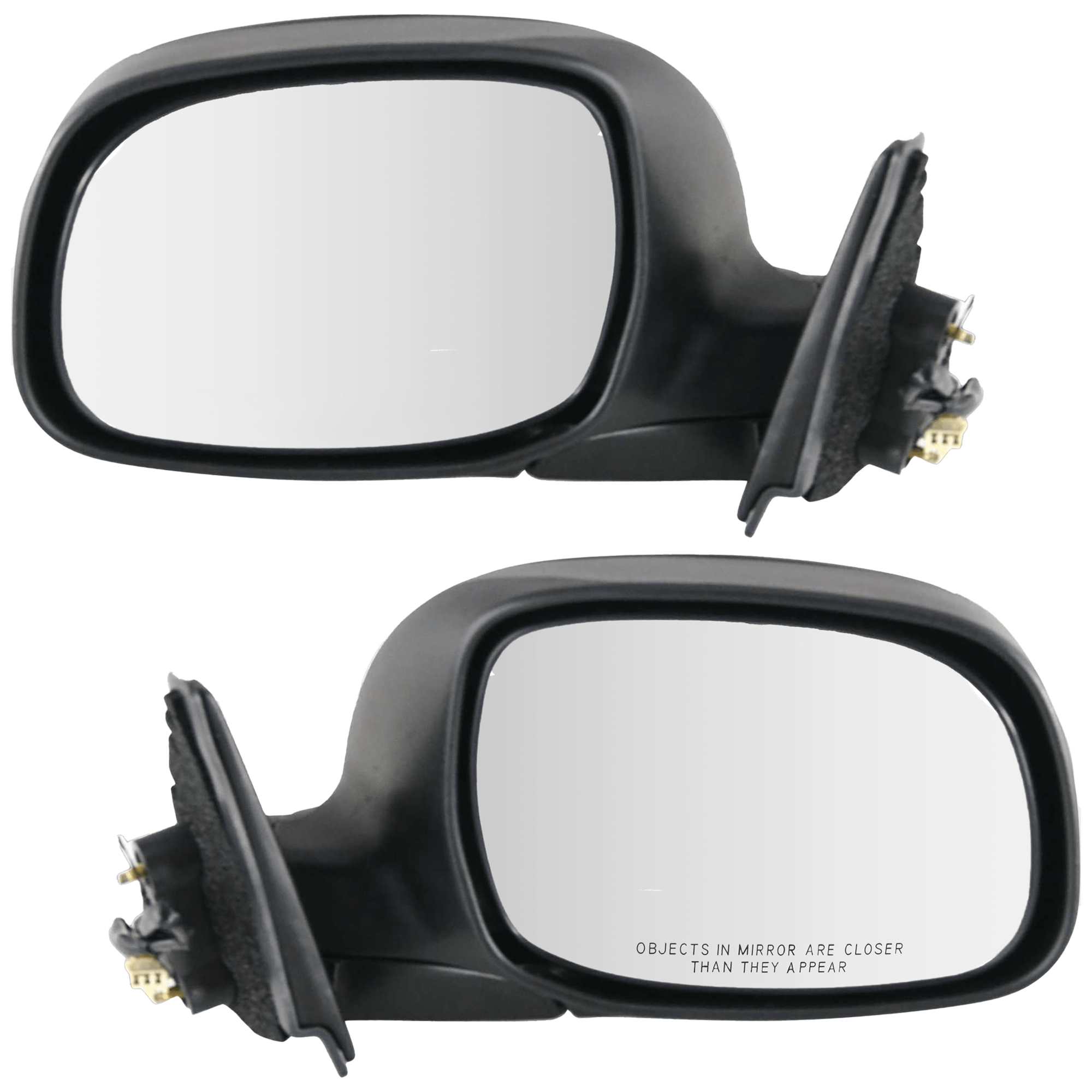 AM TUNDRA 00-06 MIRROR RH AND LH Non Towing Power Non Heated Manual Folding Paintable Limited Model Access Cab SKU SET JTY59ER Partslink TO1320189 TO1321189 OEM 879100C050C1-879400C050C1