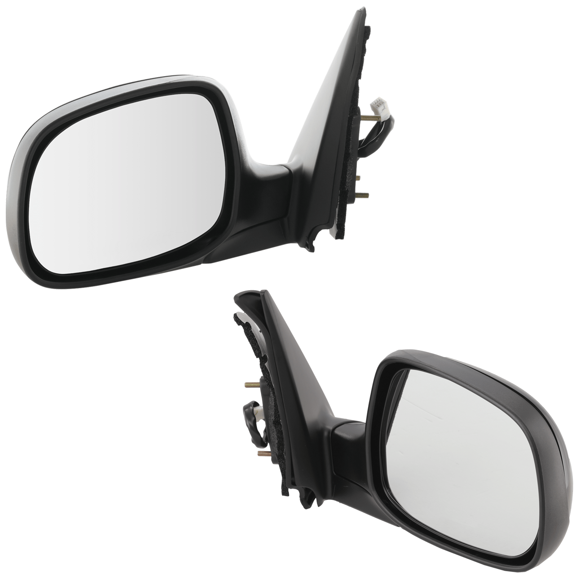 AM SEQUOIA 01-07 TUNDRA 04-06 MIRROR RH AND LH Non Towing Power Heated Manual Folding Paintable Limited Model Tundra Double Cab SKU SET JTY61ER Partslink TO1320192 TO1321192 OEM 879100C070C0-879400C070C0
