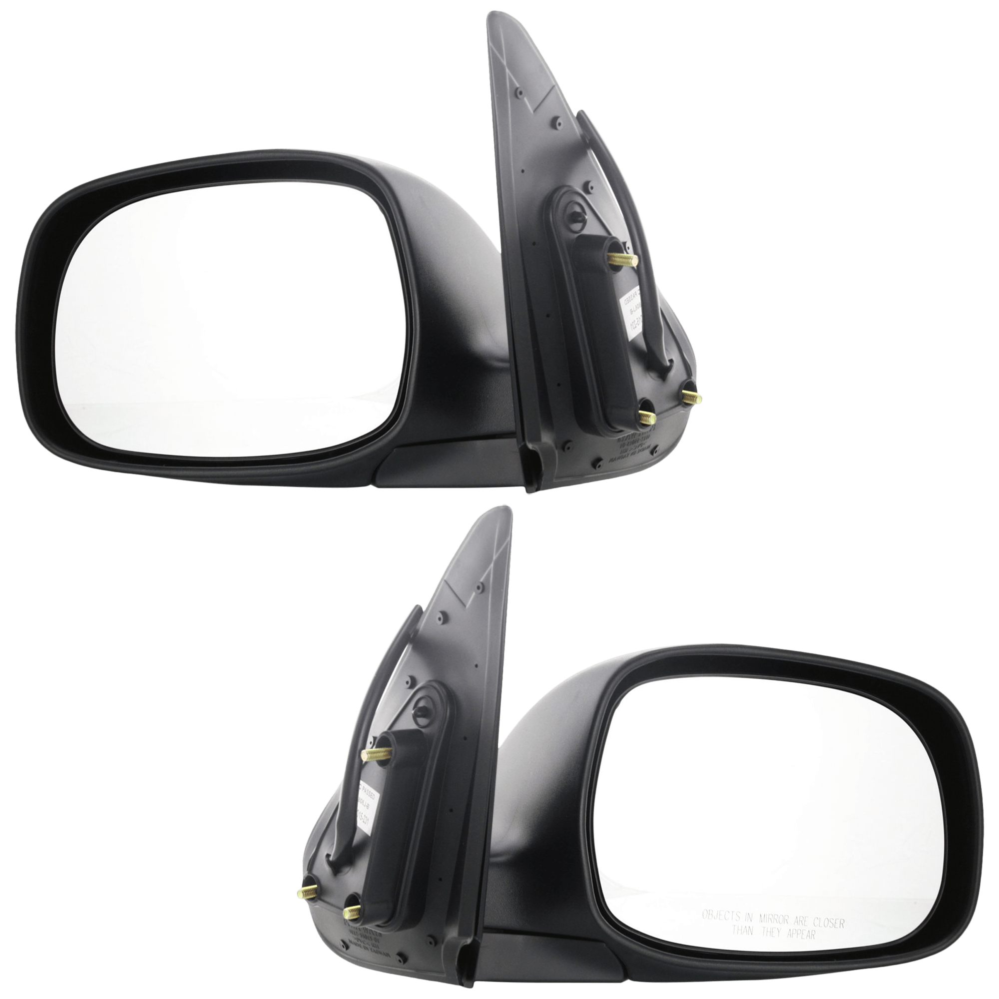 AM SEQUOIA 01-07 TUNDRA 04-06 MIRROR RH AND LH Non Towing Power Non Heated Manual Folding Paintable Sequoia SR5 Model Tundra Limited Model SKU SET JTY64ER Partslink TO1320193 TO1321193 OEM 879100C060C0-879400C060C0