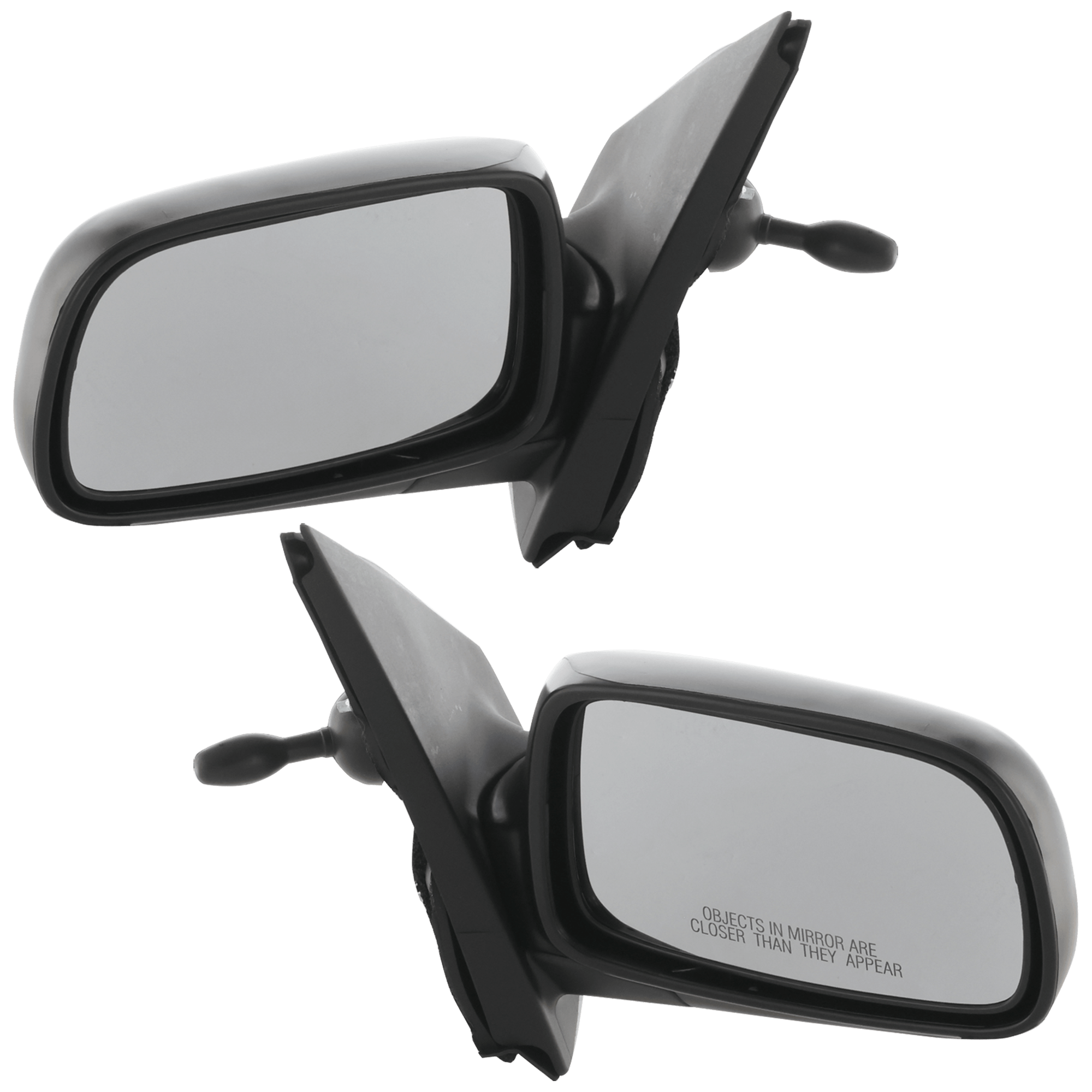 AM ECHO 00-05 MIRROR RH AND LH Manual Adjust Manual Folding Non Heated Textured No Auto dimming BSD Memory and Signal Light Coupe Sedan SKU SET JTY69R Partslink TO1320197 TO1321197 OEM 8791052232-8794052212