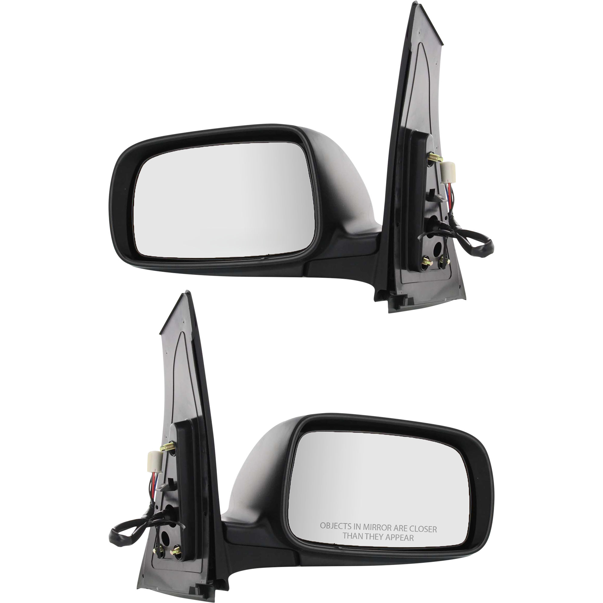 AM PRIUS 04-09 MIRROR RH AND LH Power Manual Folding Heated Paintable SKU SET JTY78ER Partslink TO1320229 TO1321229 OEM 8791047101-8794047101