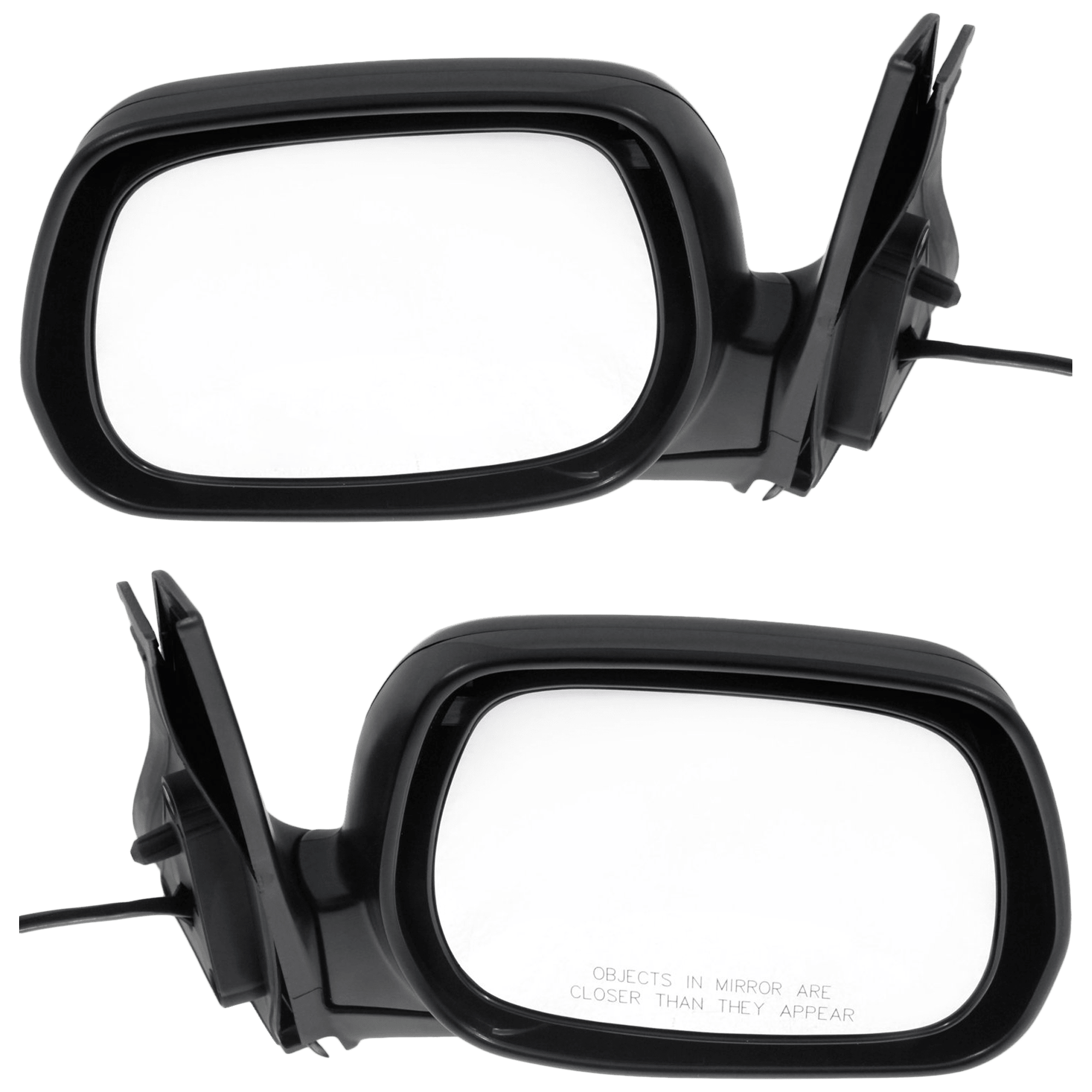 AM RAV4-01-05 MIRROR RH AND LH Power Manual Folding Non Heated Paintable SKU SET JTY80ER Partslink TO1320224 TO1321224 OEM 8791042790-8794042630