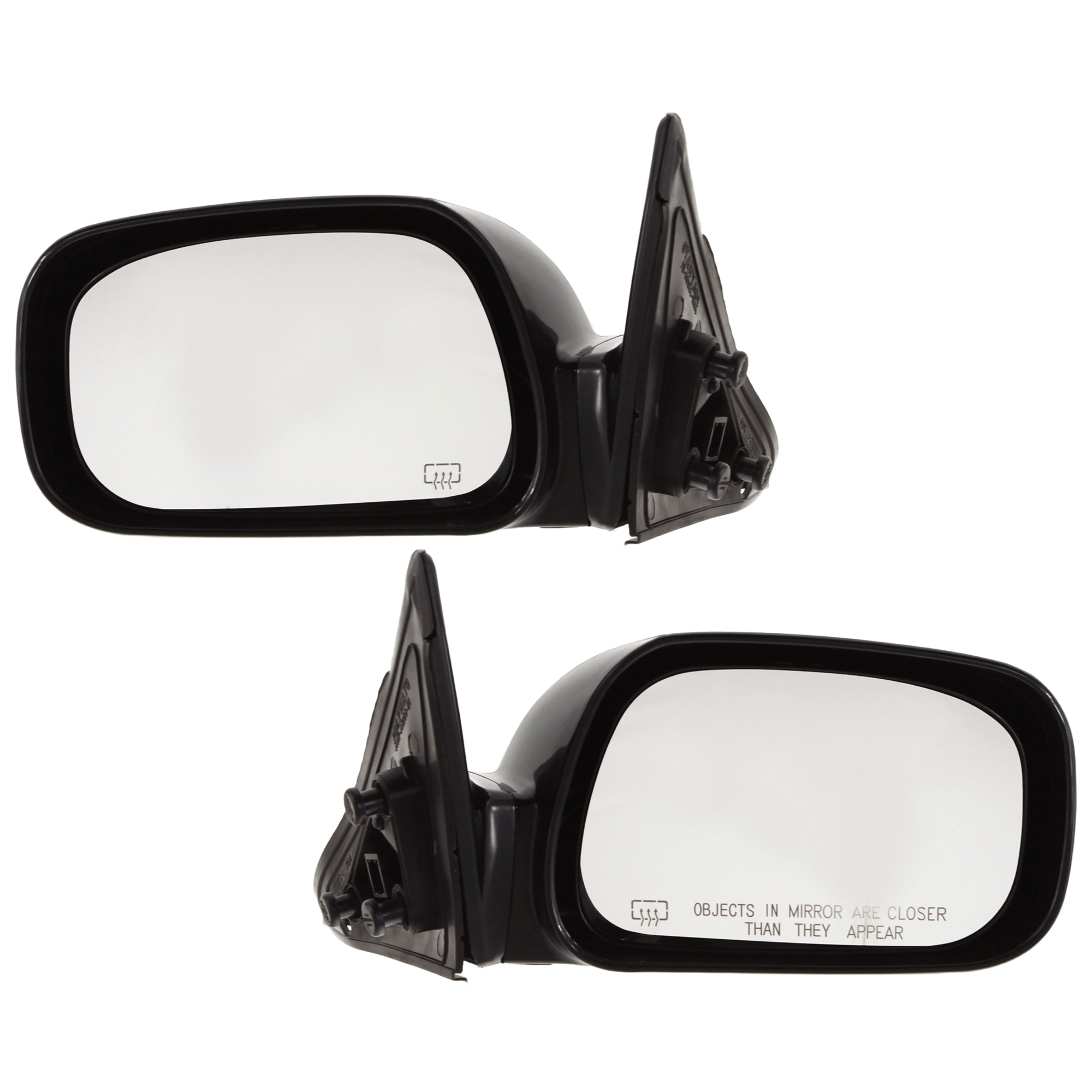 AM CAMRY 02-06 MIRROR RH AND LH Power Non Folding Heated Paintable No Auto dimming BSD Memory and Signal Light Japan Built Vehicle SKU SET JTY88ER Partslink TO1320219 TO1321219 OEM 8791033550C0-8794033510C0