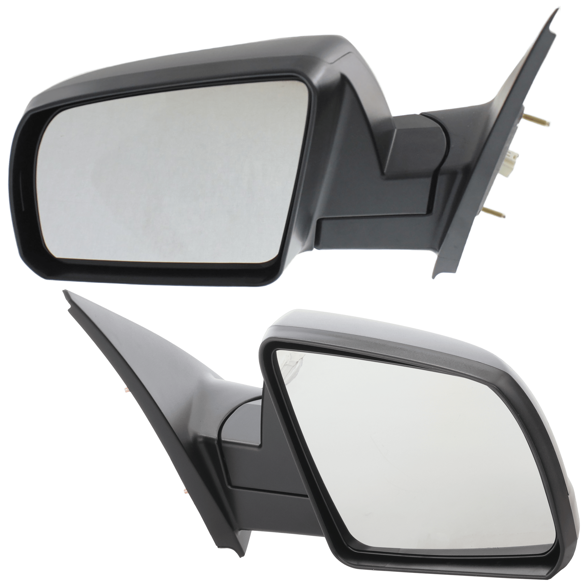 AM TUNDRA 07-13 MIRROR RH AND LH Non Towing Power Manual Folding Non Heated Textured No Memory Puddle Light and Signal Light w o Cold Climate Spec SR5 Model SKU SET JTY91ER Partslink TO1320242 TO1321242 OEM 879100C231-879400C231