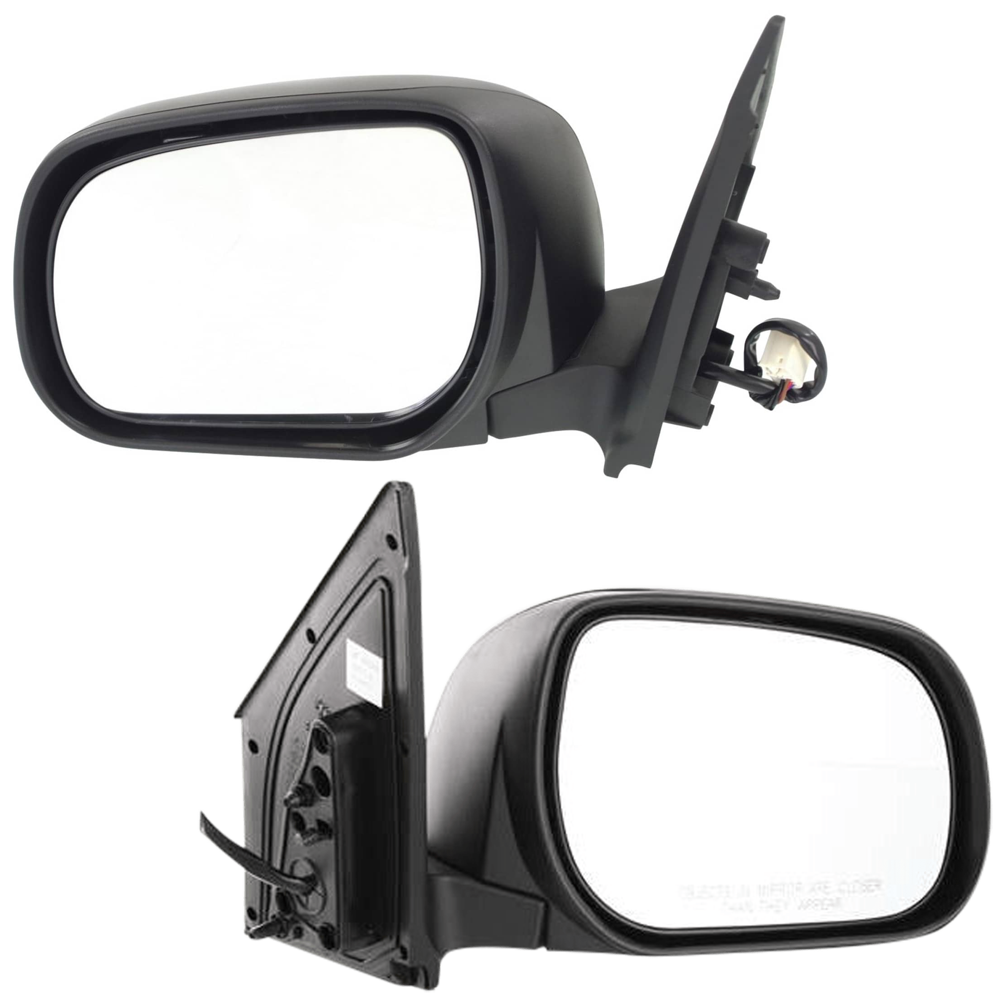 AM RAV4-06-08 MIRROR RH AND LH Power Manual Folding Heated Paintable Japan Built Vehicle SKU SET JTY94ER Partslink TO1320244 TO1321244 OEM 8791042880-8794042820