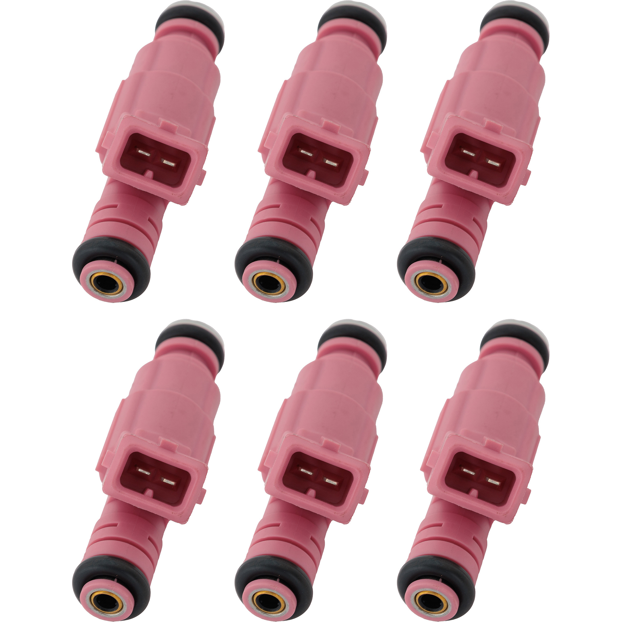 AM S80-99-01 FUEL INJECTOR Gas Set of 6 SKU SET JV31430003-6 OEM 0280155832-9186348