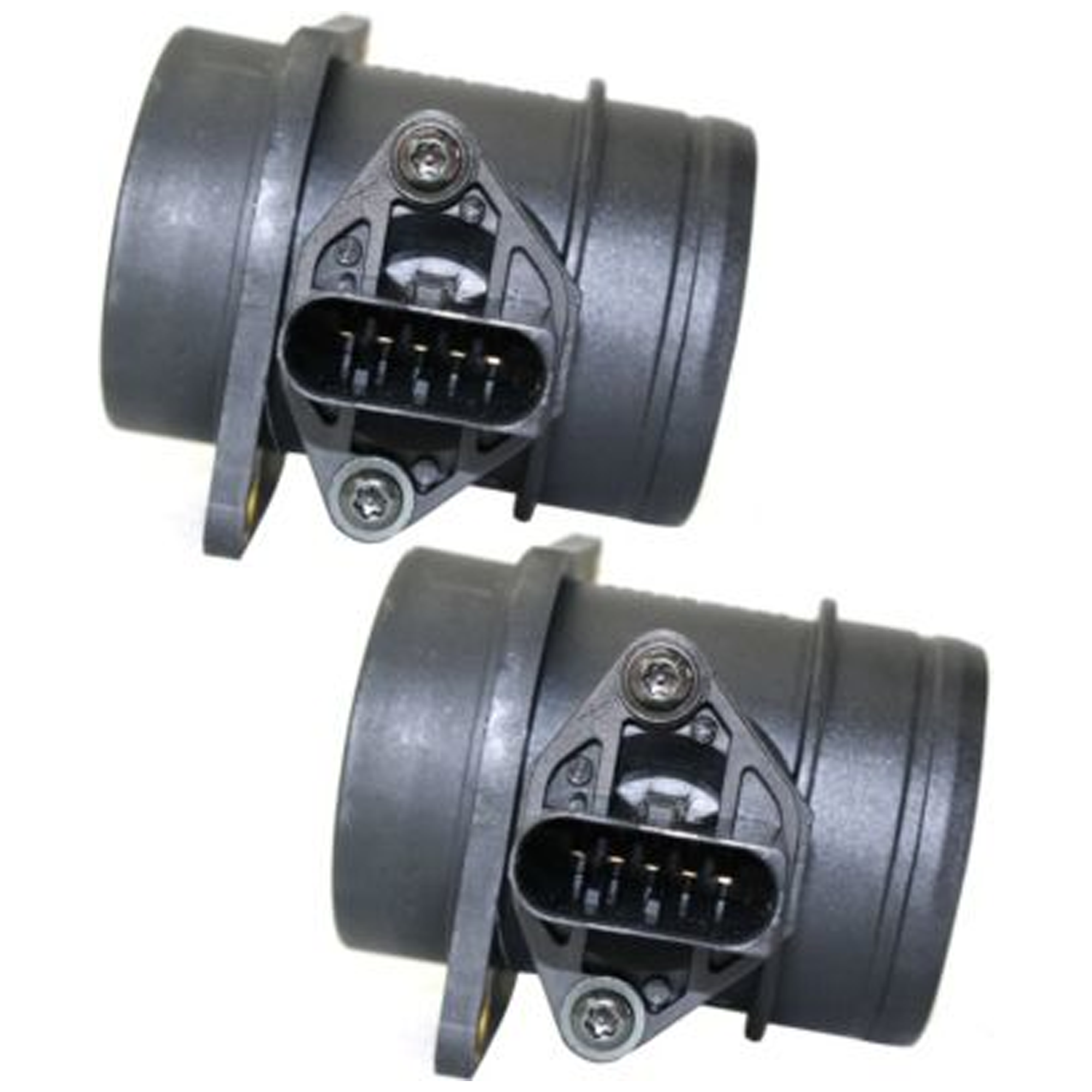AM GOLF 01-06 TOUAREG 04-09 MASS AIR FLOW SENSOR Sensor w Housing 4.2L Eng. SKU SET JV316706-2 OEM 06A906461G