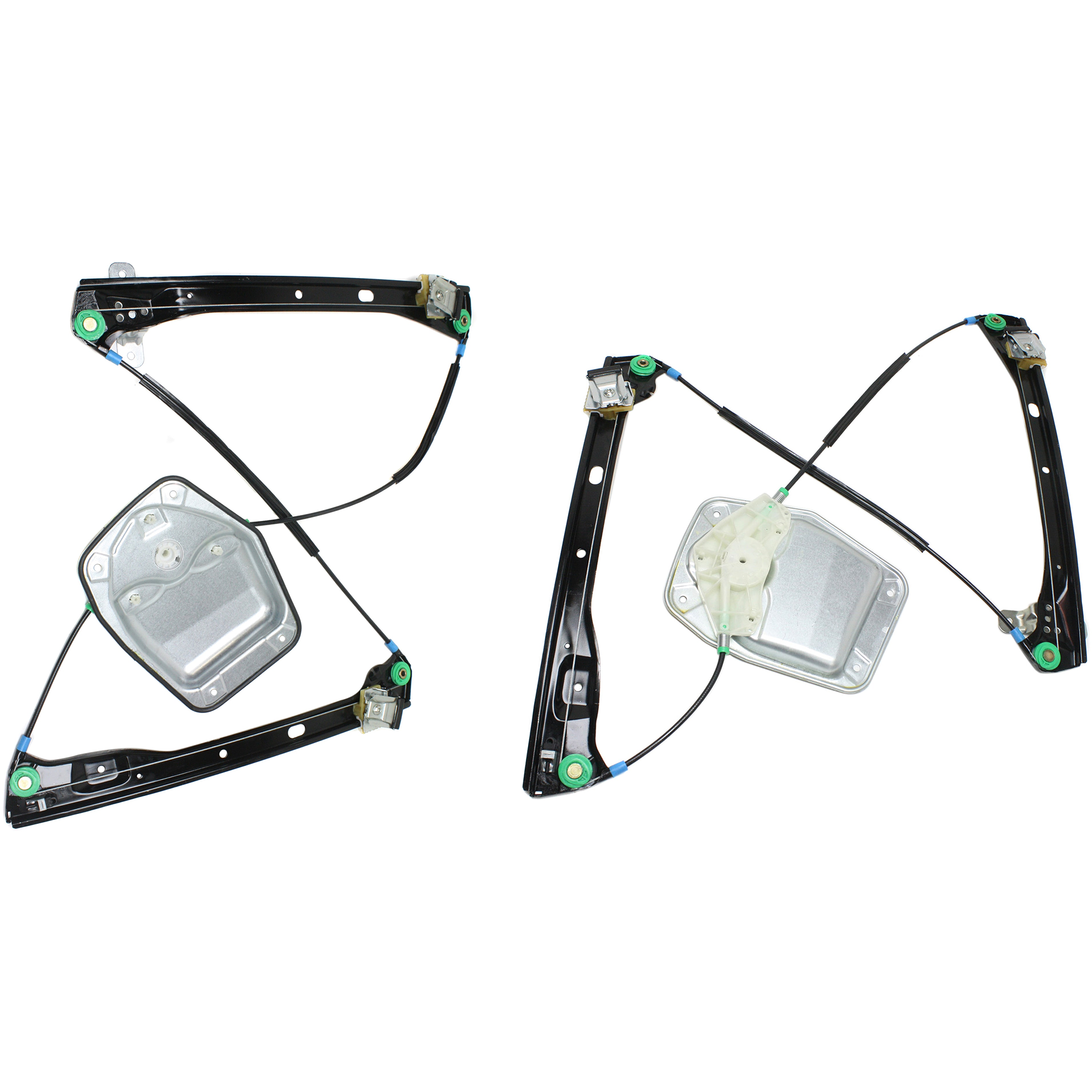 AM JETTA 05-14 FRONT WINDOW REGULATOR RH AND LH Power w o Motor SKU SET JV462929 Partslink VW1350109 VW1351109 OEM 1K5837461B 1K5837462B