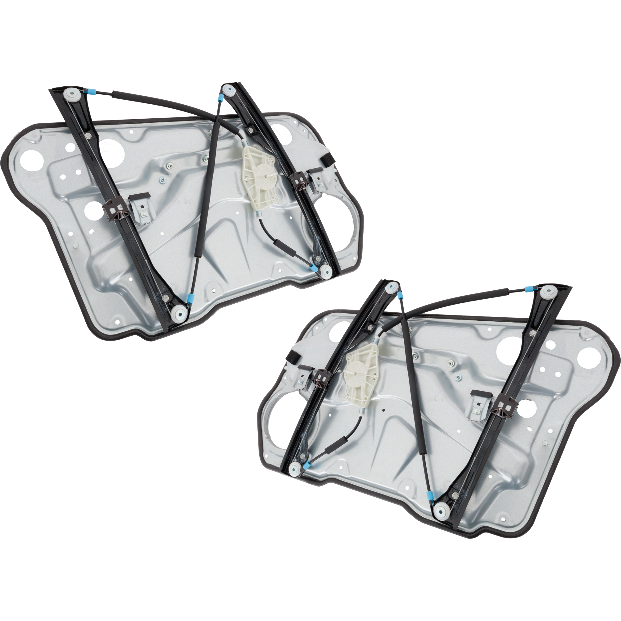 AM GOLF 99-06 JETTA 99-05 FRONT WINDOW REGULATOR RH AND LH Manual SKU SET JV462941 Partslink VW1350117 VW1351117 OEM 1J4837729BK 1J4837730BL
