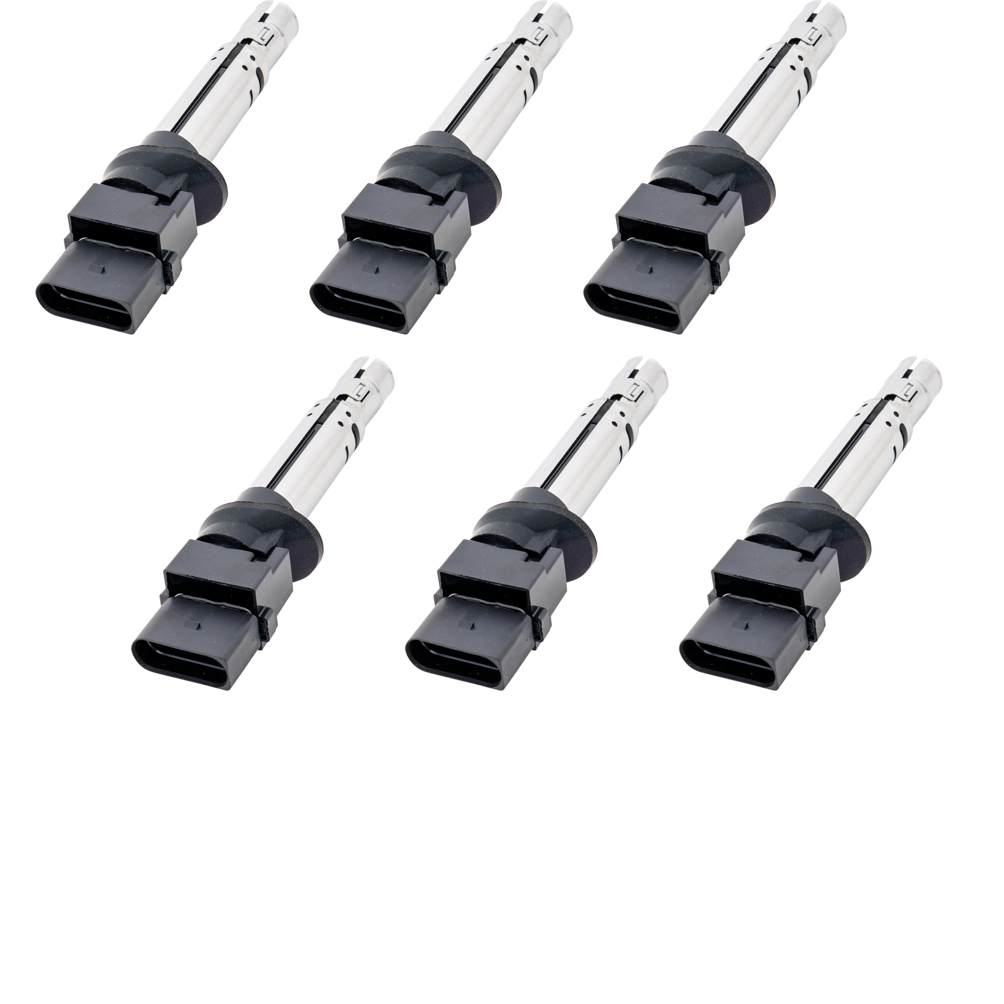 AM CAYENNE 04-18 IGNITION COIL Set of 6 GAS SKU SET JV504613-6 OEM 20122-48727-250233-368058-5220