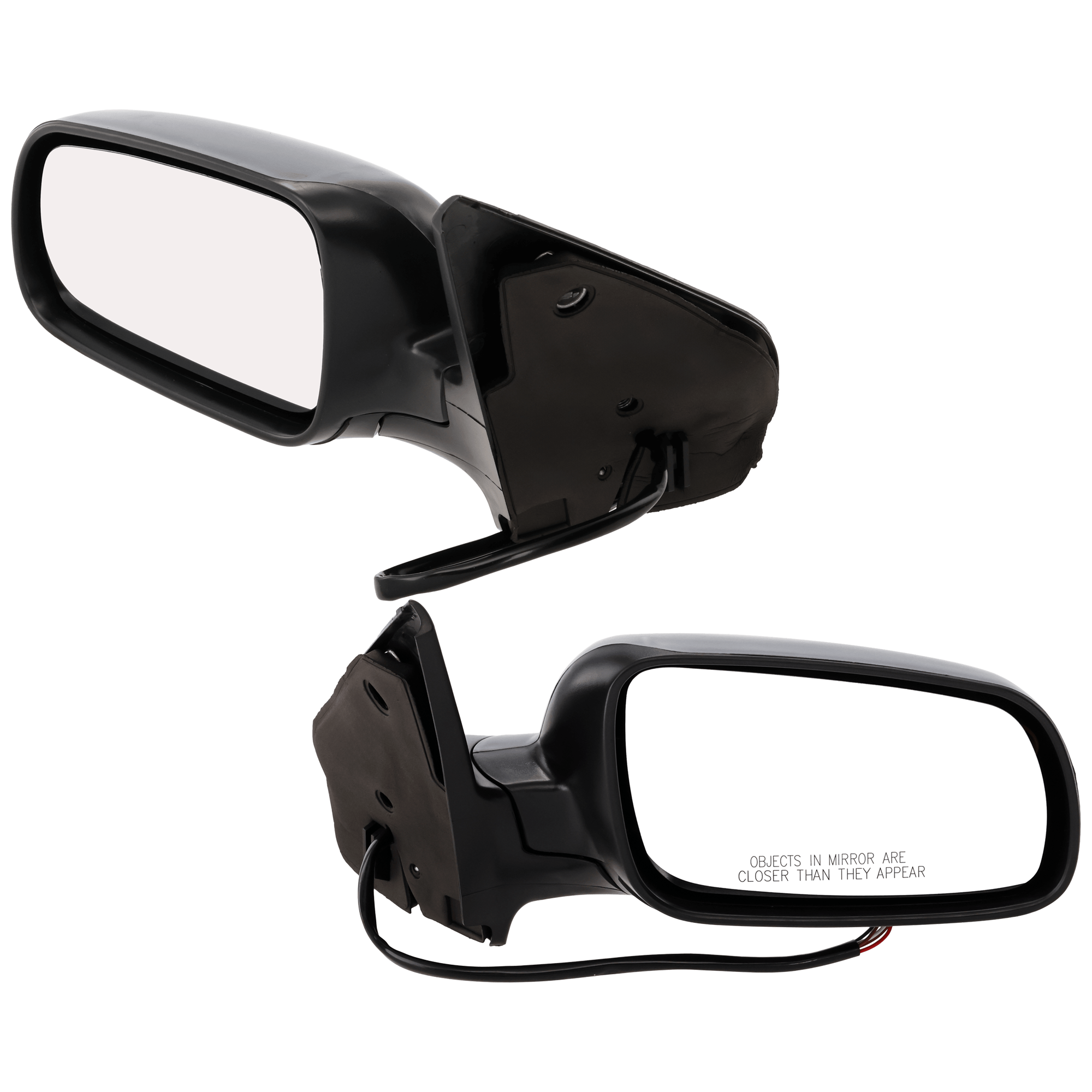 AM GOLF 99-06 MIRROR RH AND LH Power Manual Folding Heated Paintable No Memory Clear Glass SKU SET JVW22ER Partslink VW1320120 VW1321120 OEM 1J1857507D01C 1J1857508K01C