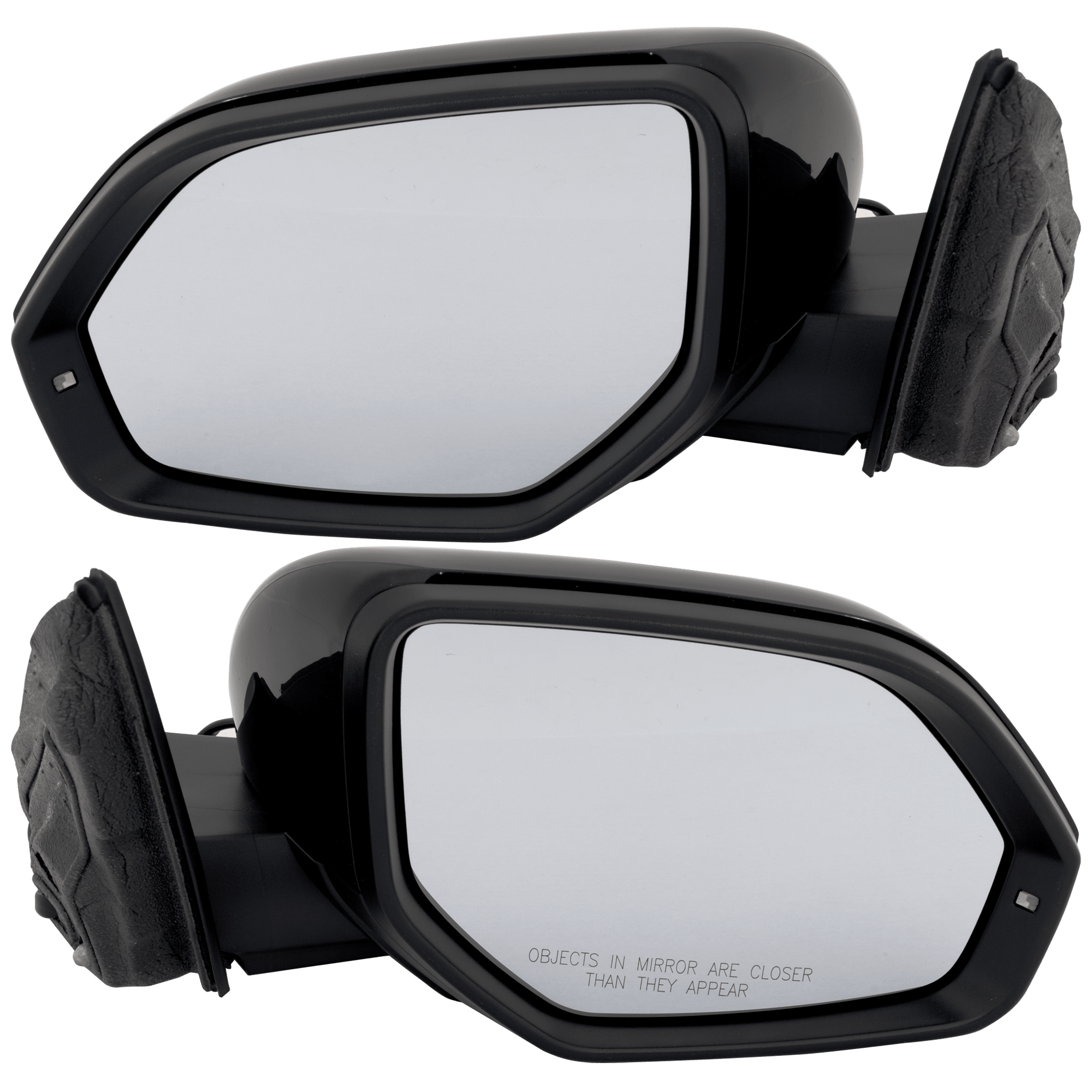 AM ATLAS 18-18 MIRROR RH AND LH Power Manual Folding Non Heated Paintable w Signal Light No Auto dimming BSD Memory and Puddle Light SKU SET JVW70ER S Partslink VW1320167 VW1321167 OEM 3CN8575079B9 PFM 3CN8575089B9