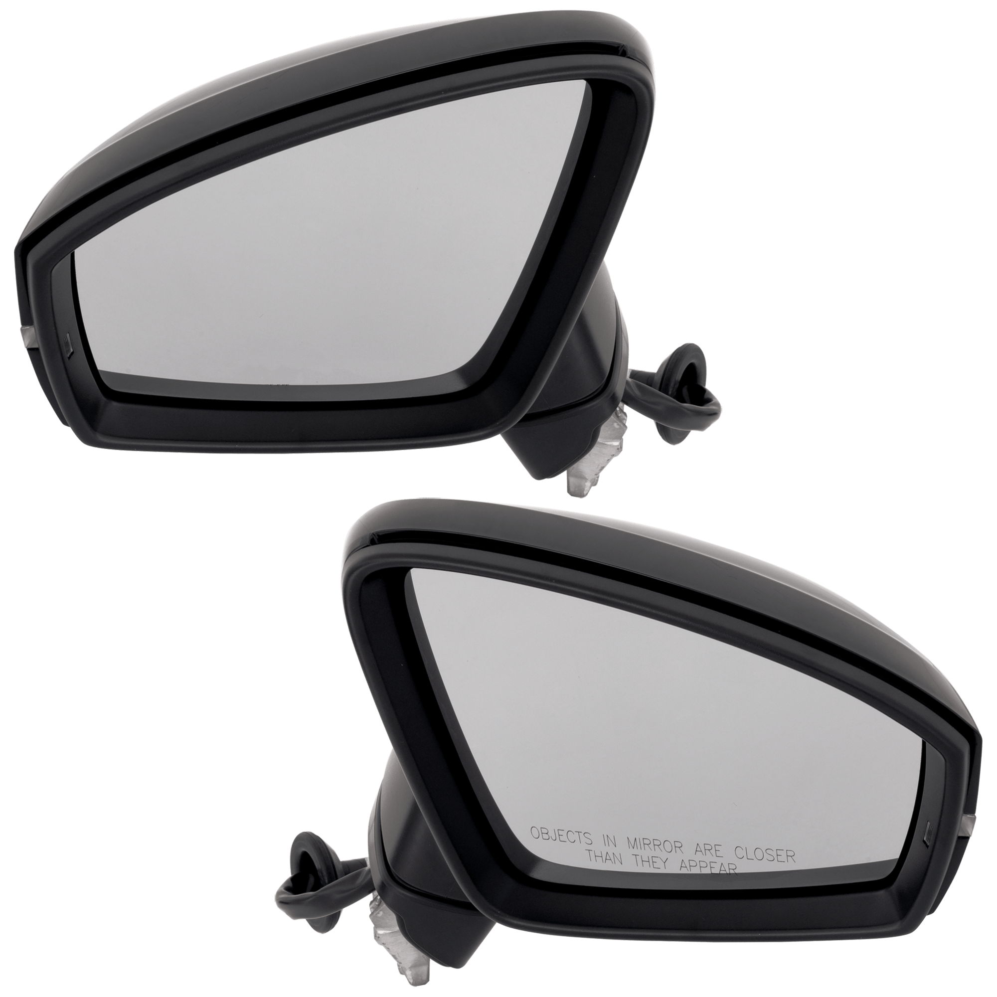 AM TIGUAN 18-21 MIRROR RH AND LH Power Manual Folding Heated Paintable w BSD and Signal Light in No Auto dimming Memory and Puddle Light w Lane Change Assist SKU SET JVW75ER S Partslink VW1320180 VW1321180 OEM 5NN857507AK9B9-5NM857537GRU 5N