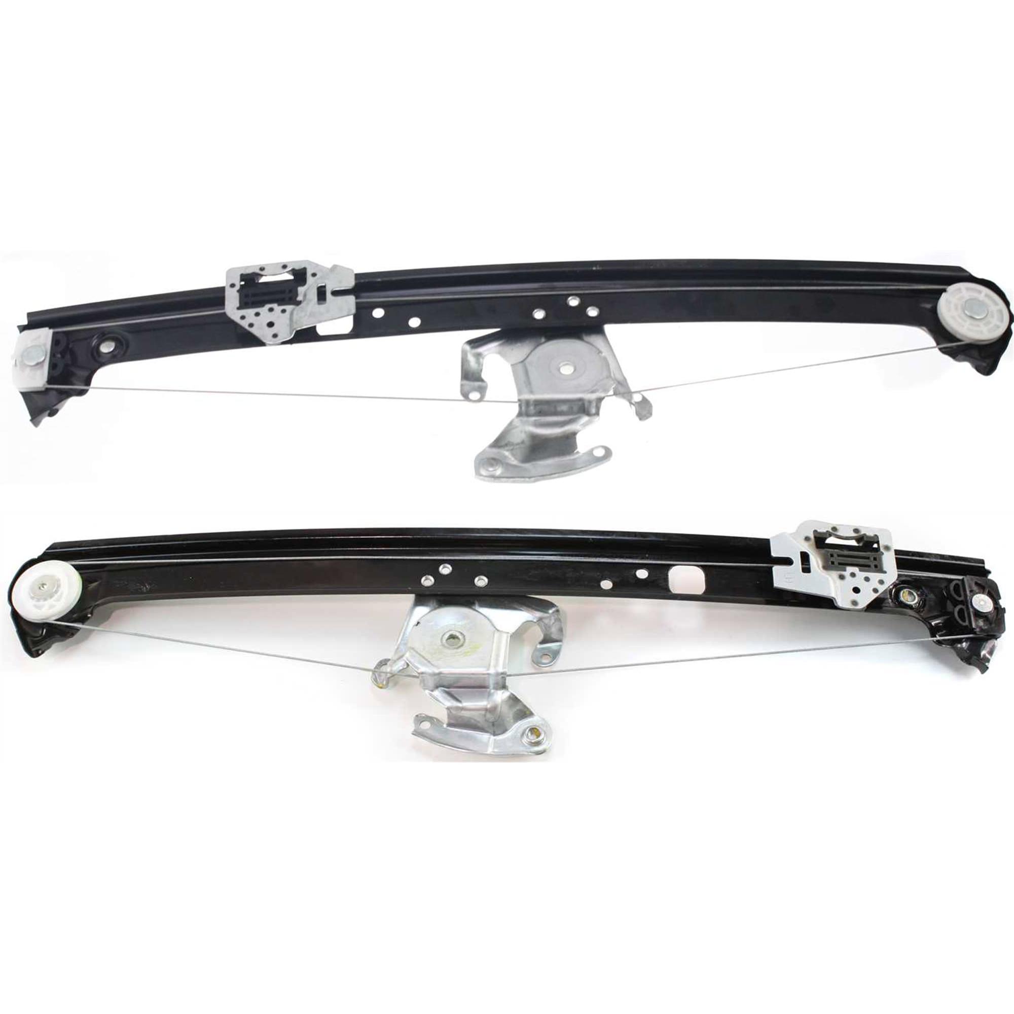 AM X5-00-06 REAR WINDOW REGULATOR RH AND LH Power Without Motor SKU SET JWB491703 Partslink BM1550103 BM1551103 OEM 51357125059-51357125060