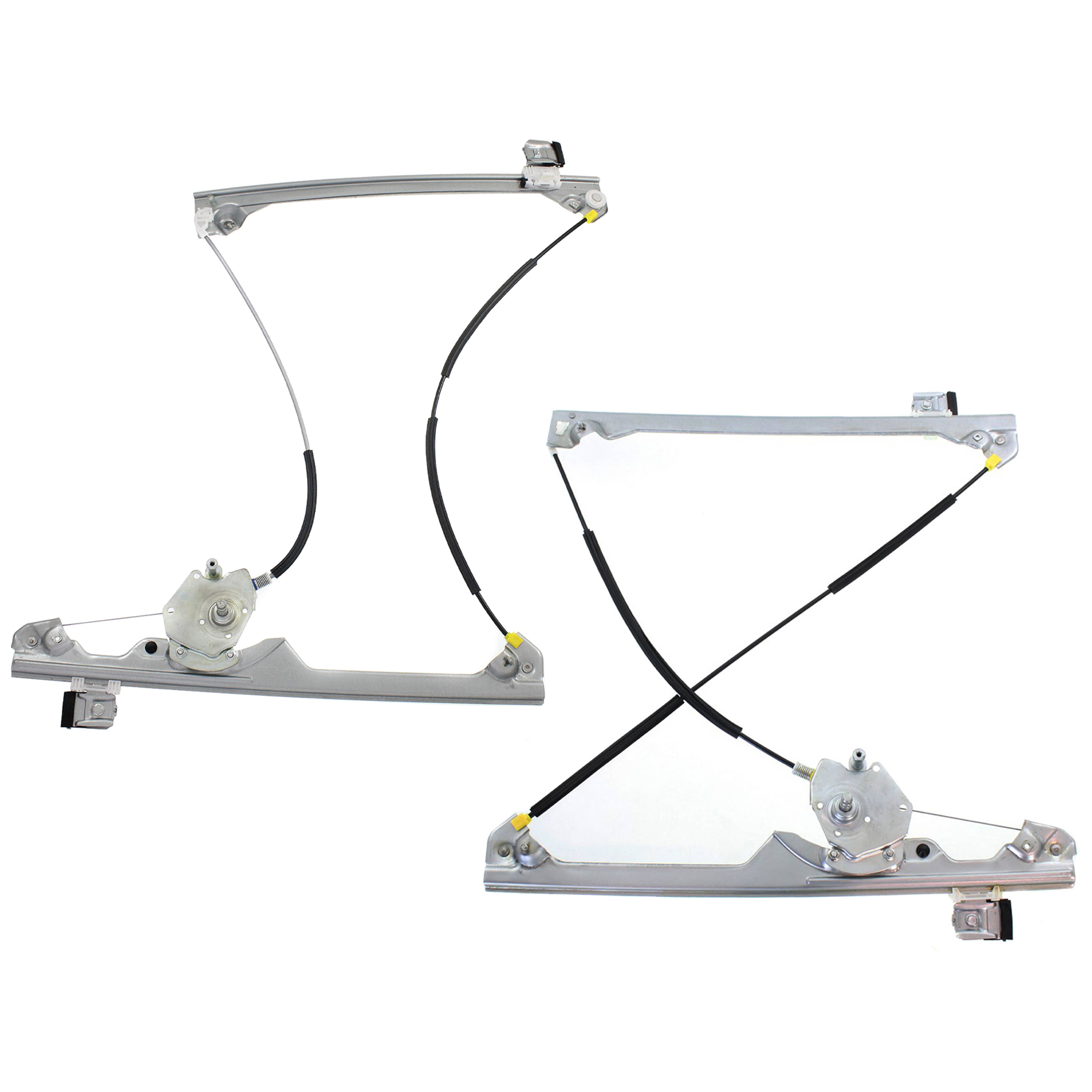 AM SILVERADO SIERRA 1500-07-13-2500-3500 HD 07-14 FRONT WINDOW REGULATOR RH AND LH Manual Fits 2007 Non Classic SKU SET JWC462945 Partslink GM1350182 GM1351182 OEM 20914715-20914716