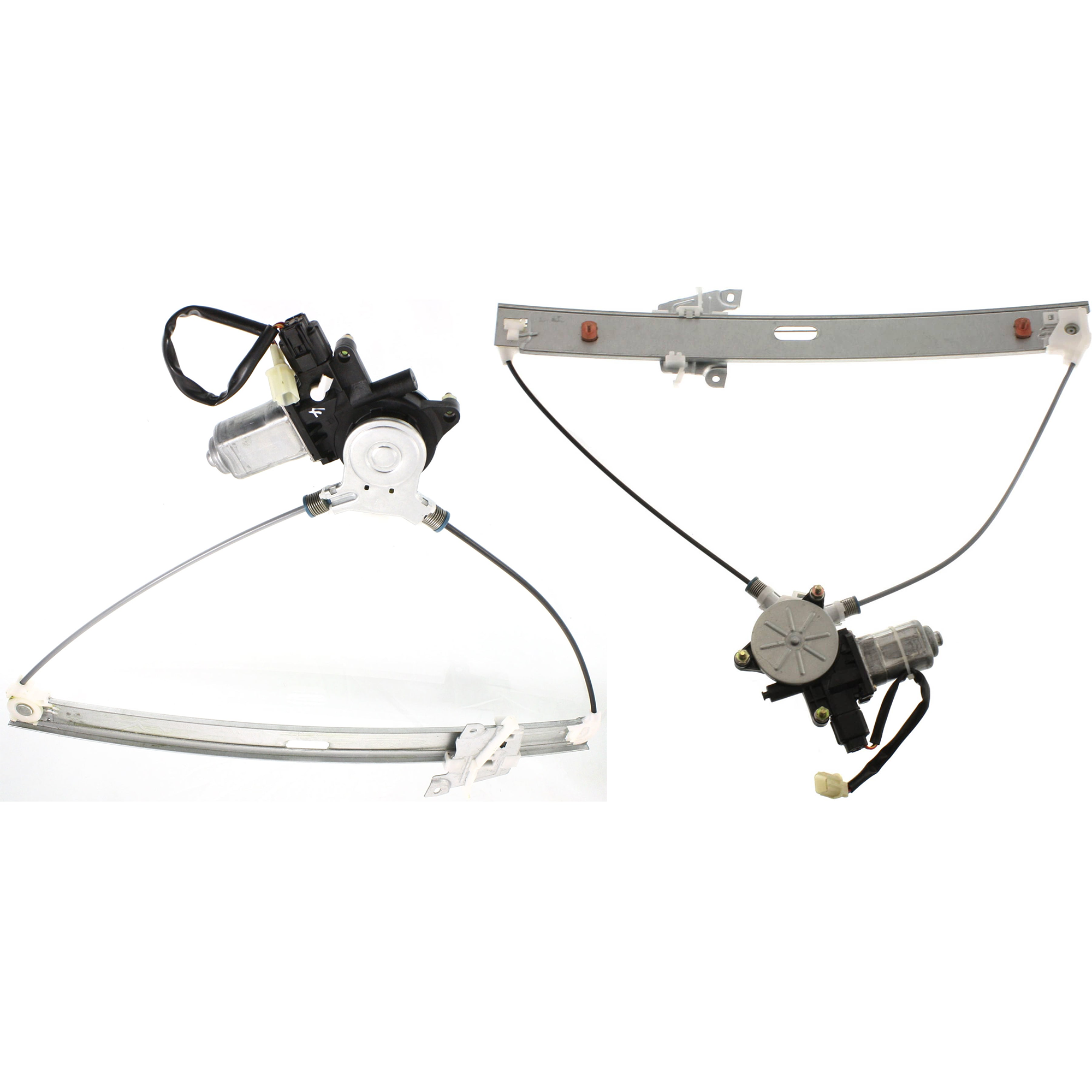 AM ESCAPE 01-07 MARINER 05-07 FRONT WINDOW REGULATOR RH AND LH Power w Motor SKU SET JWF462907 Partslink FO1350130 FO1351130 OEM 2L8Z7823200BA 2L8Z7823201BA