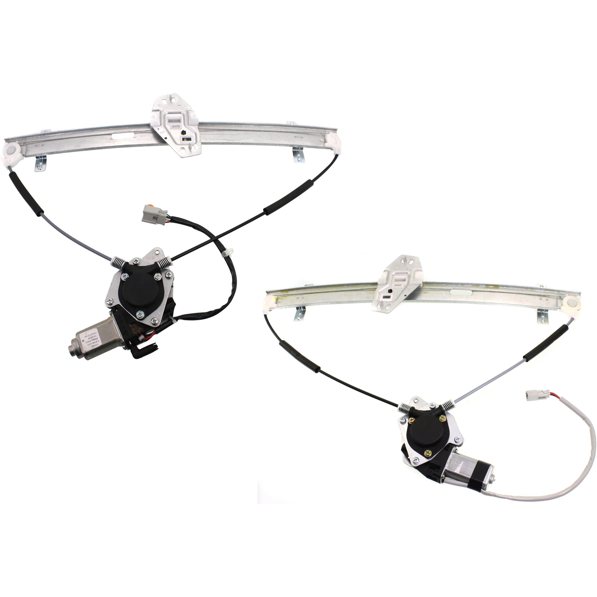 AM PILOT 03-08 FRONT WINDOW REGULATOR RH AND LH Power With Motor SKU SET JWH462903 Partslink HO1350127 HO1351127 OEM 72210S9VA02-72250S9VA02