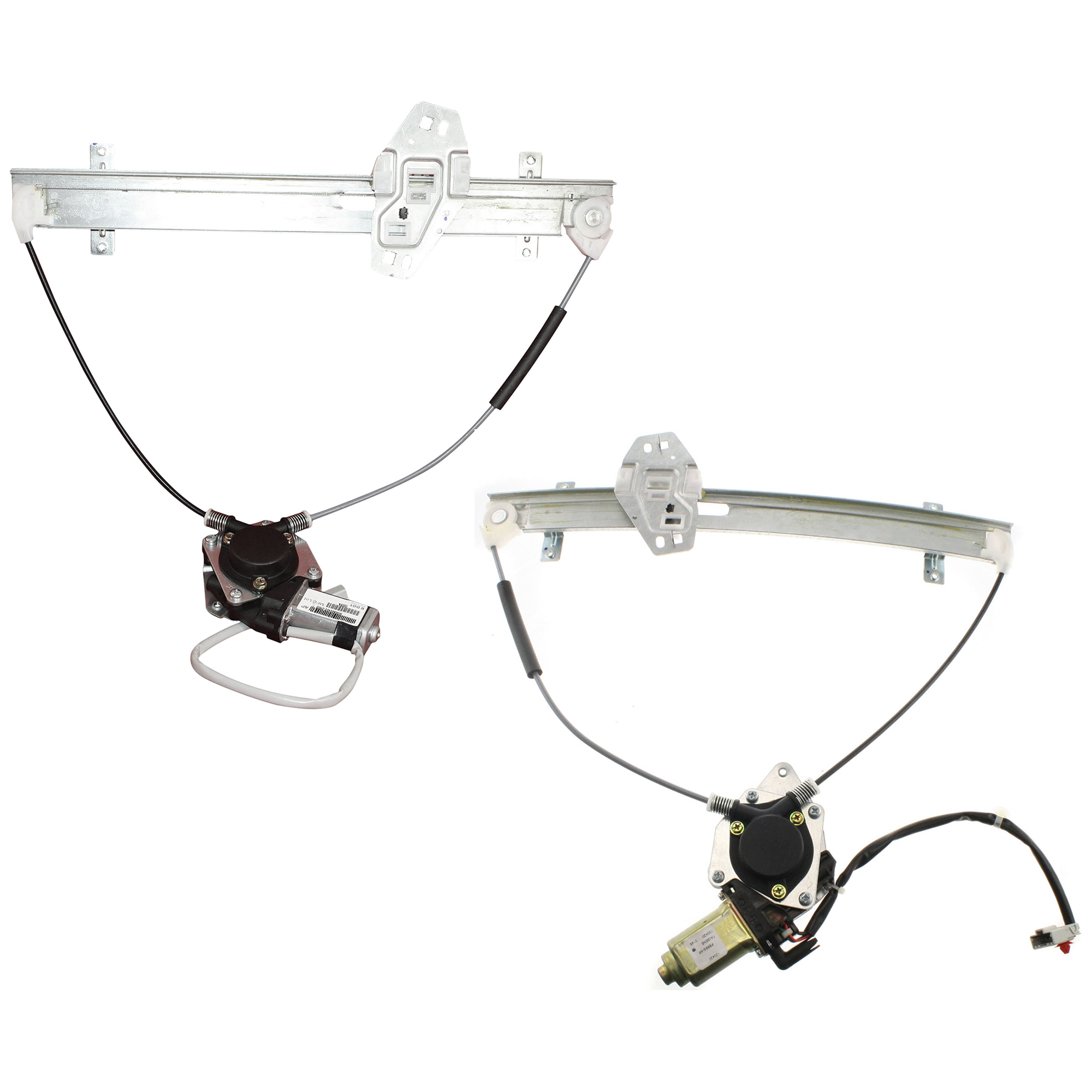 AM CIVIC 01-05 FRONT WINDOW REGULATOR RH AND LH Power w Motor Coupe Exc. Si Models SKU SET JWH462905 Partslink HO1350124 HO1351124 OEM 72210S5PA03-72250S5PA03