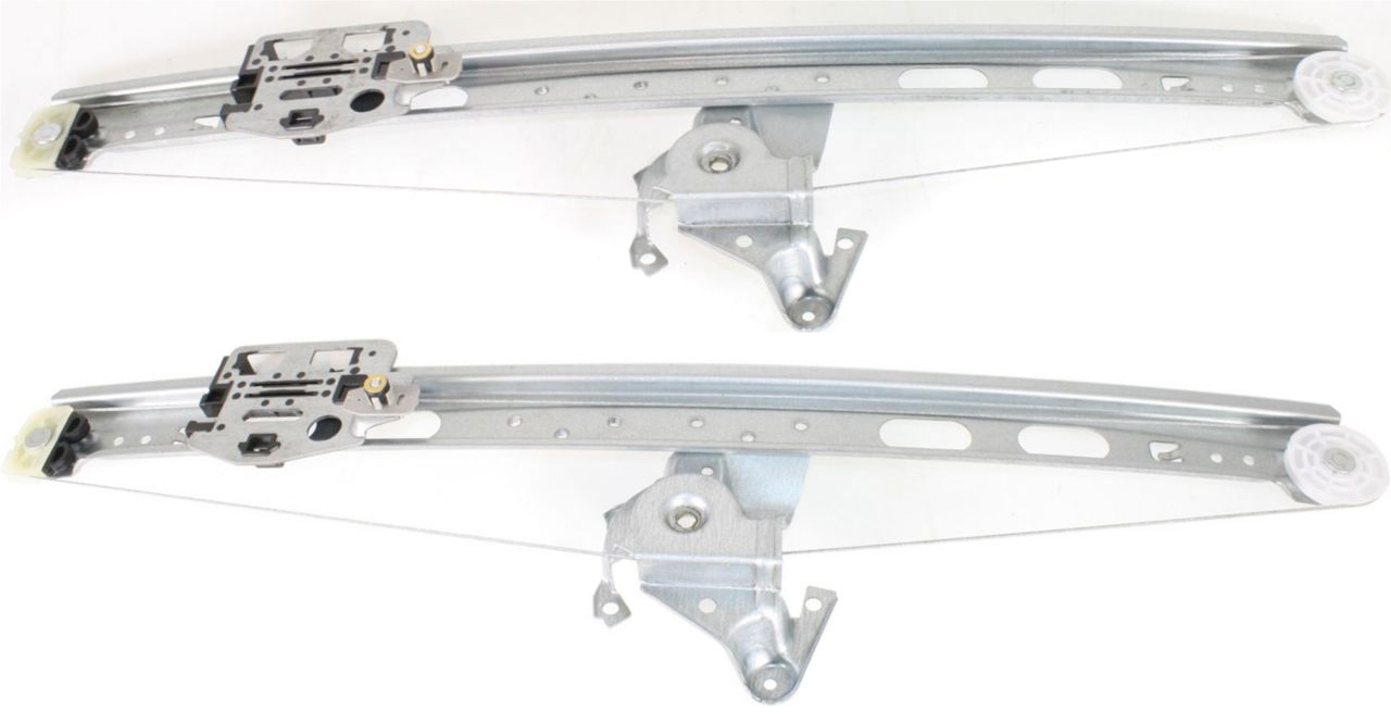AM ML CLASS 98-05 REAR WINDOW REGULATOR RH and LH Power w o Motor SKU SET JWM491721 OEM 1637300146-1637300946-16373002