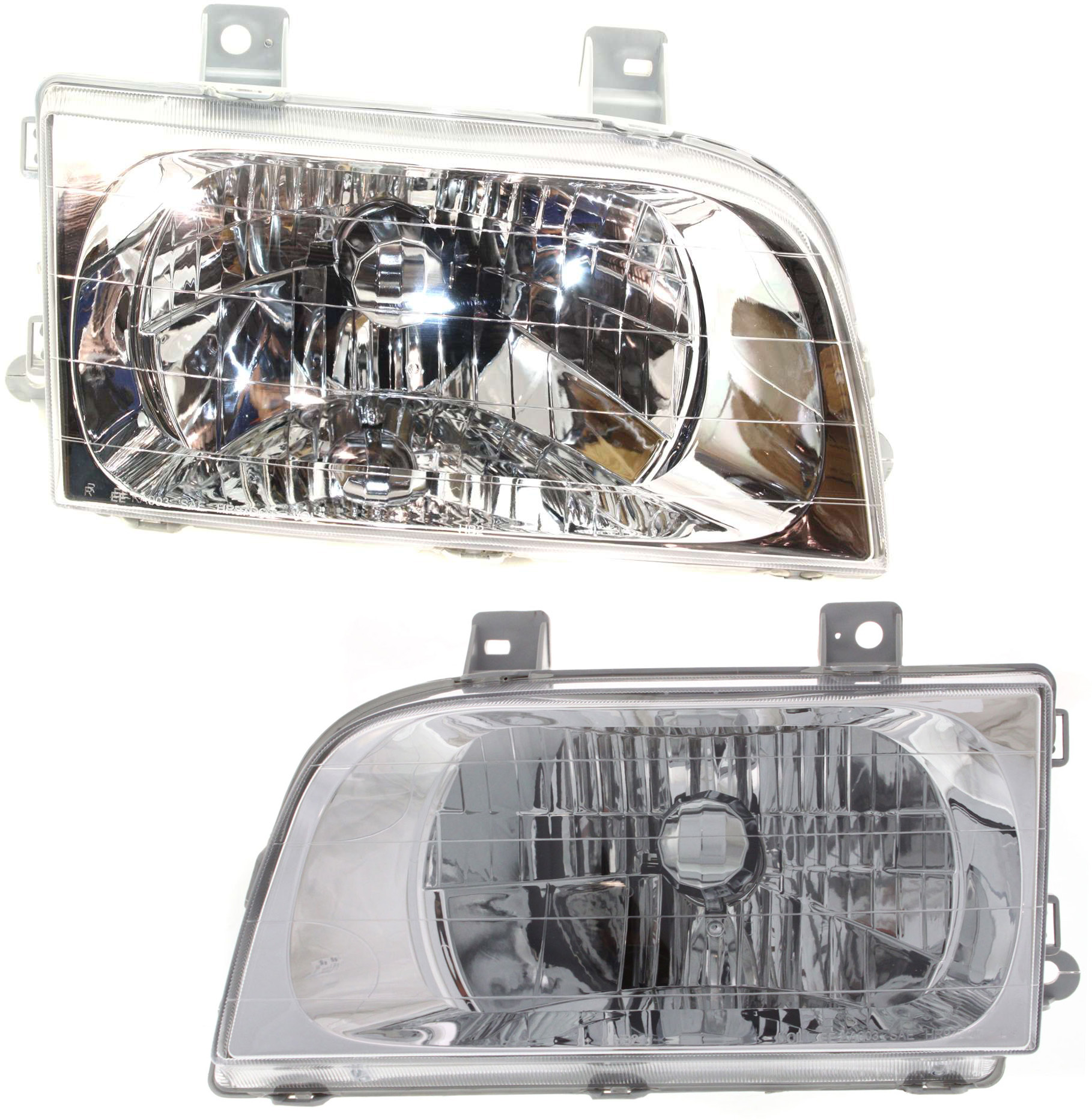 AM SPORTAGE 98-02 HEAD LAMP RH AND LH Assembly Halogen SKU SET K100109 Partslink KI2502104 KI2503104 OEM 0K08A51040B 0K08A51030B