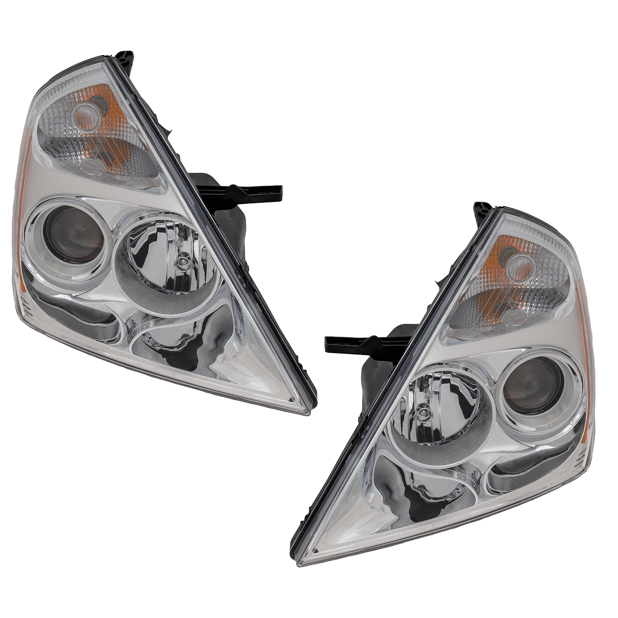 AM SEDONA 06-06 HEAD LAMP RH AND LH Assembly Halogen CAPA SKU SET K100146Q Partslink KI2502120C KI2503120C OEM 921014D010-921024D010
